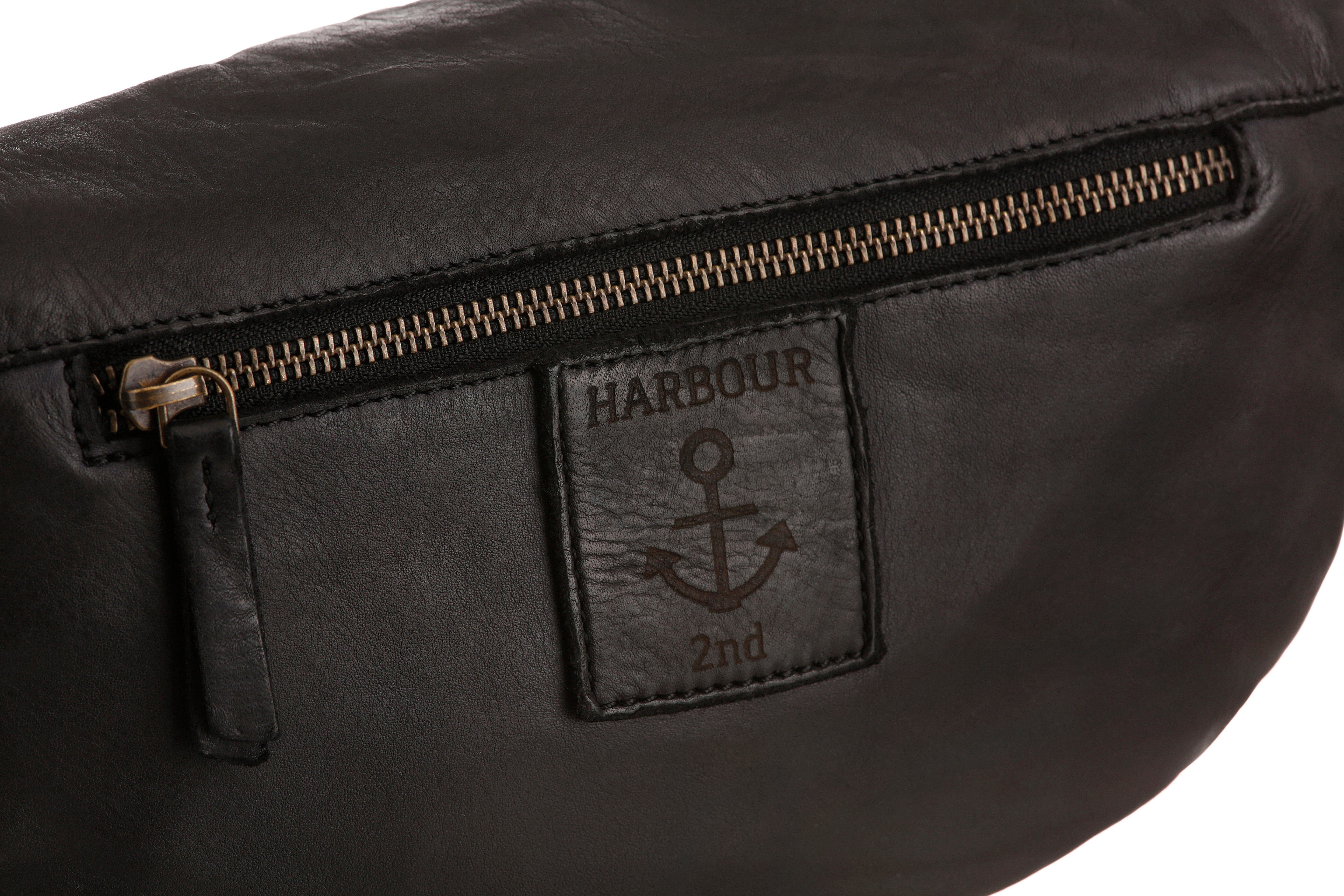 HARBOUR 2nd Gürteltasche Jutta, Unisex Umhängetasche, Bauchtasche mit Ankeranhänger