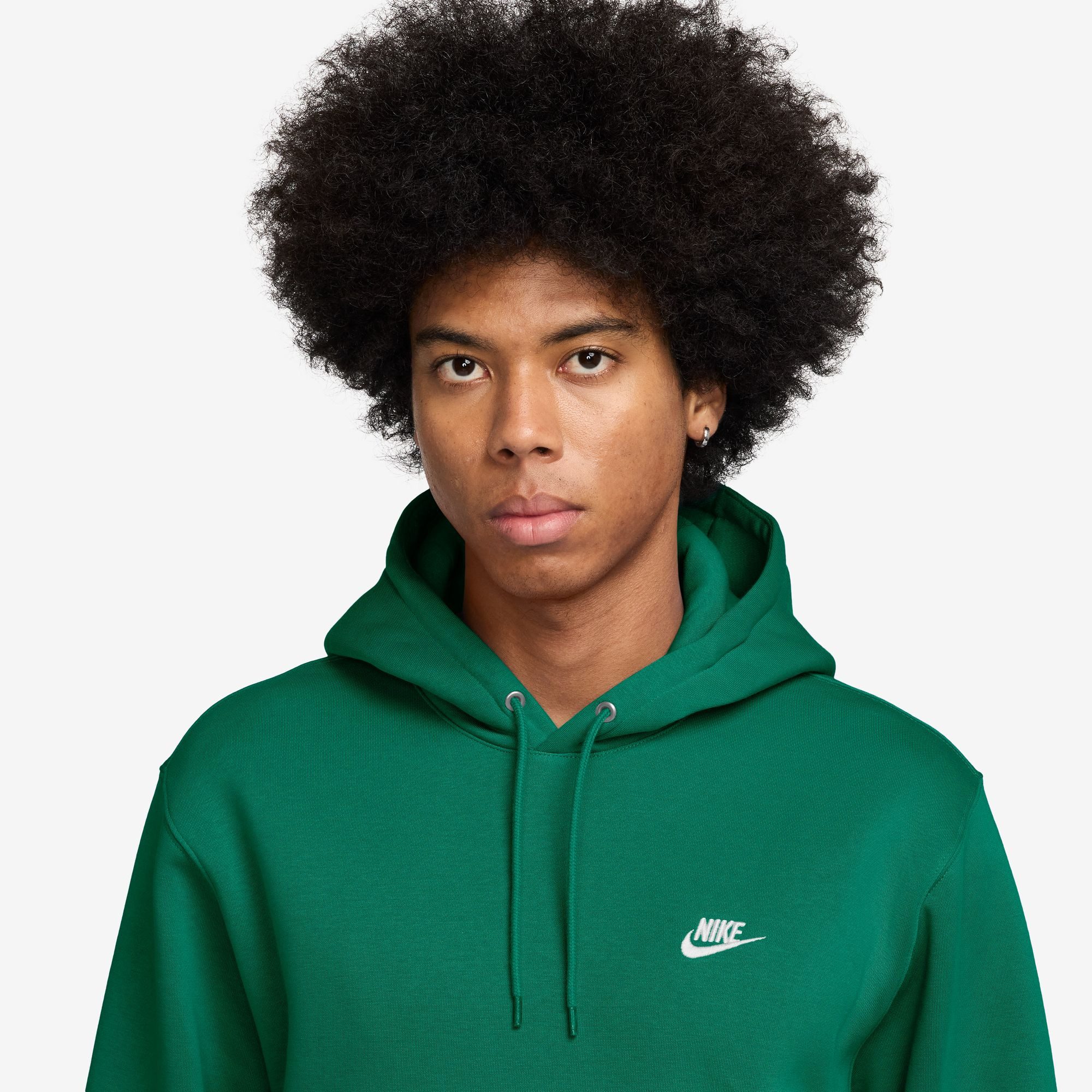 Nike Sportswear Kapuzensweatshirt M NK CLUB BB PO HOODIE mit Kängurutasche, mit angesetztem Bündchen, ohne Verschluss