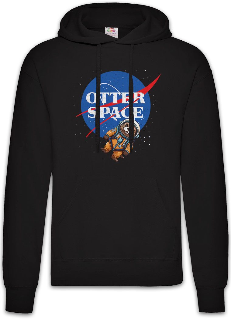 Hoodie Otter Space B Herren Hoodie Wildlife lontra Nutria Fischotter Outer