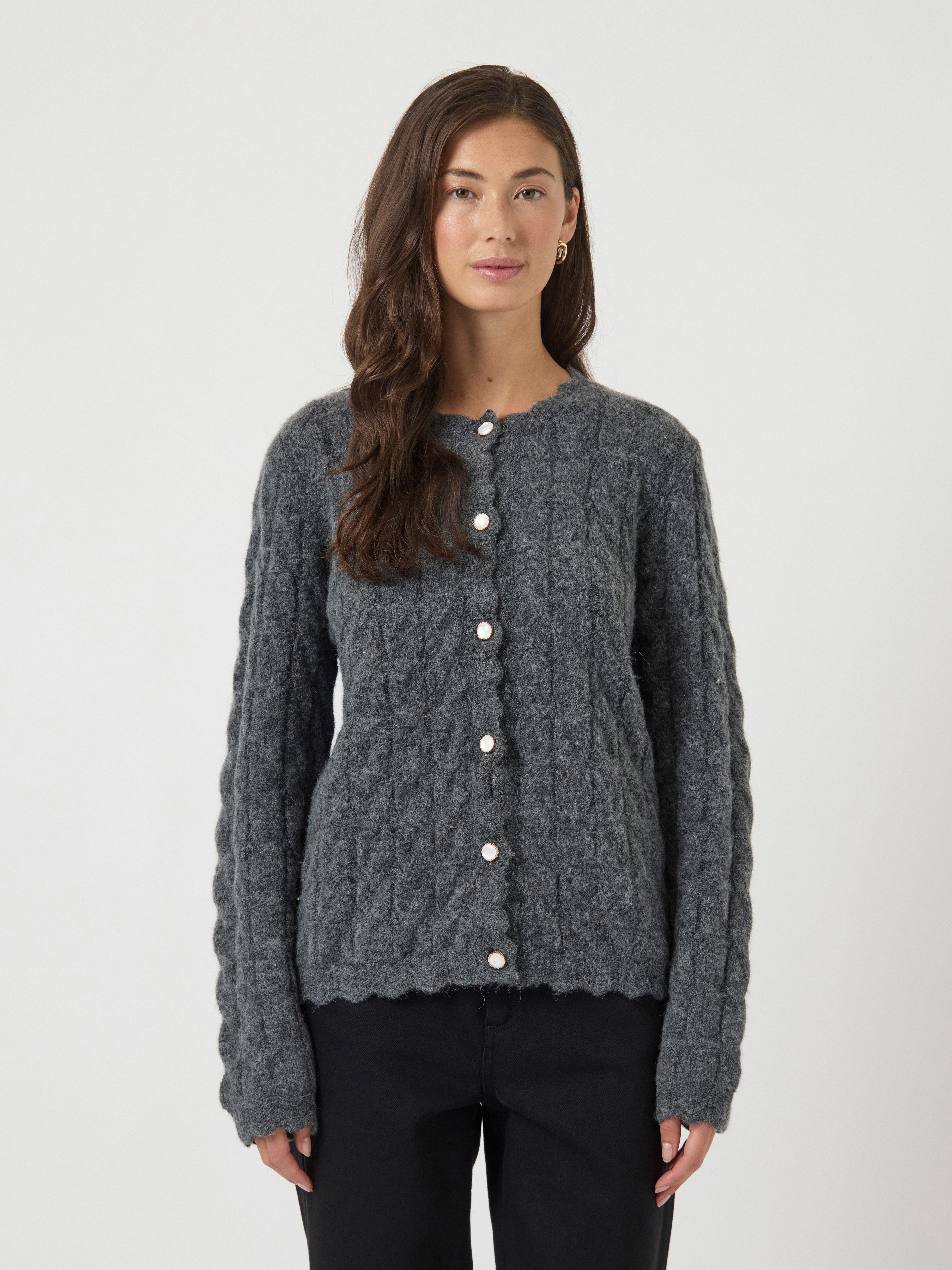 Y.A.S Strickjacke YASBUBERA LS KNIT CARDIGAN S. NOOS günstig online kaufen