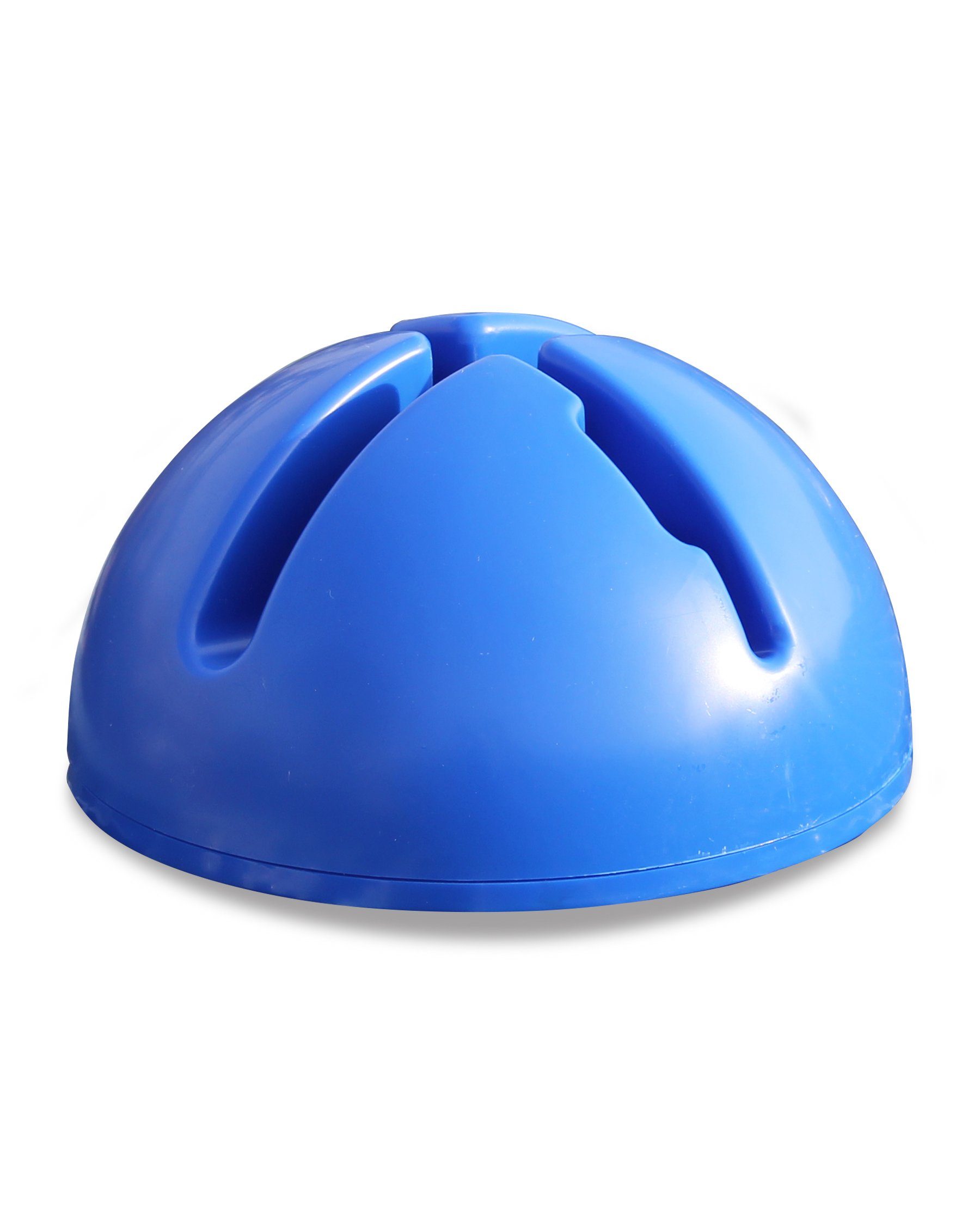 Standfuß X-Fuß einzeln Markierteller Farbe Blau