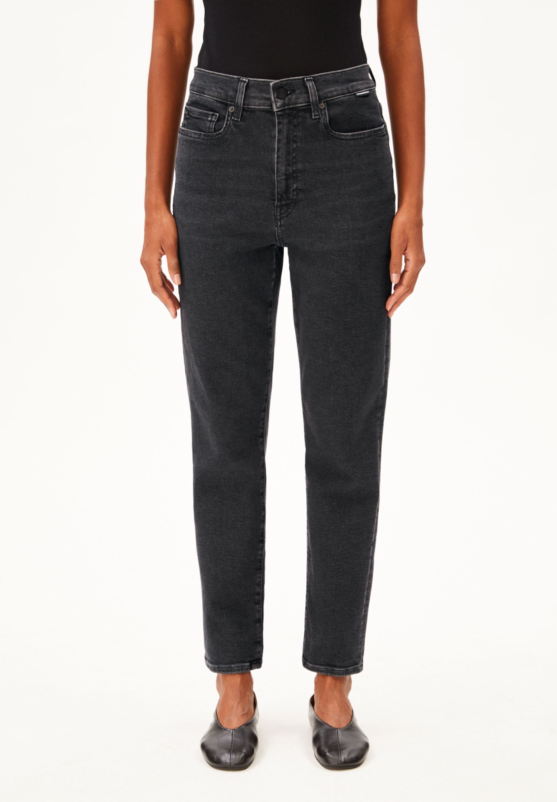 Armedangels Slim-fit-Jeans LEJAANI Slim Jeans Bio-Baumwoll Mix X-Stretch (X-Stretch) High waist