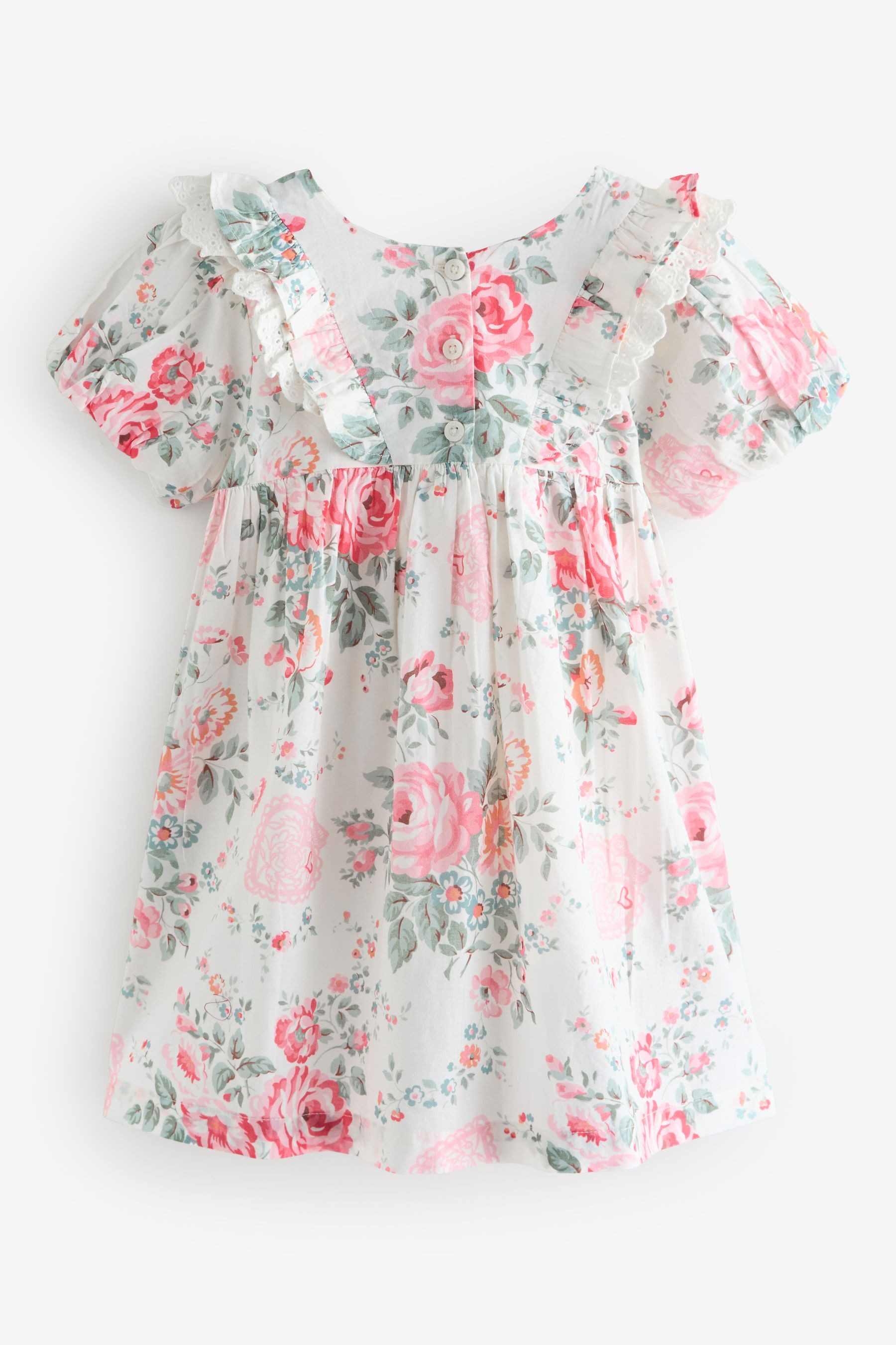 Next Partykleid Cath Kidston kurzärmeliges Kleid (1-tlg)