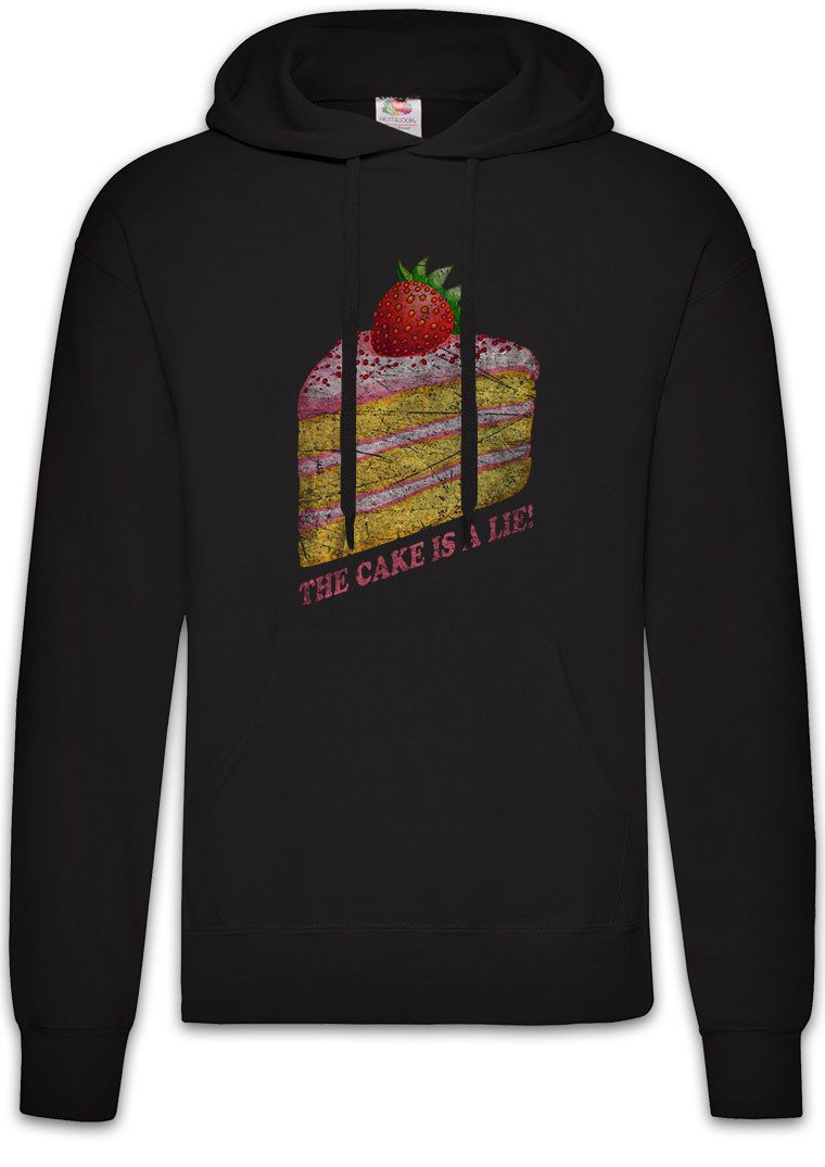 Hoodie The Cake Is A Lie Herren Hoodie Game Gamer Shooter Portal Kucken