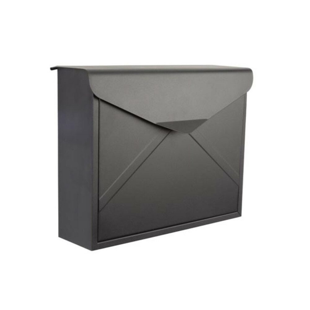 PEREL Briefkasten Perel Briefkasten Verona, Wandmontage oder freistehend, inkl. 2 Schlüs (1-St)