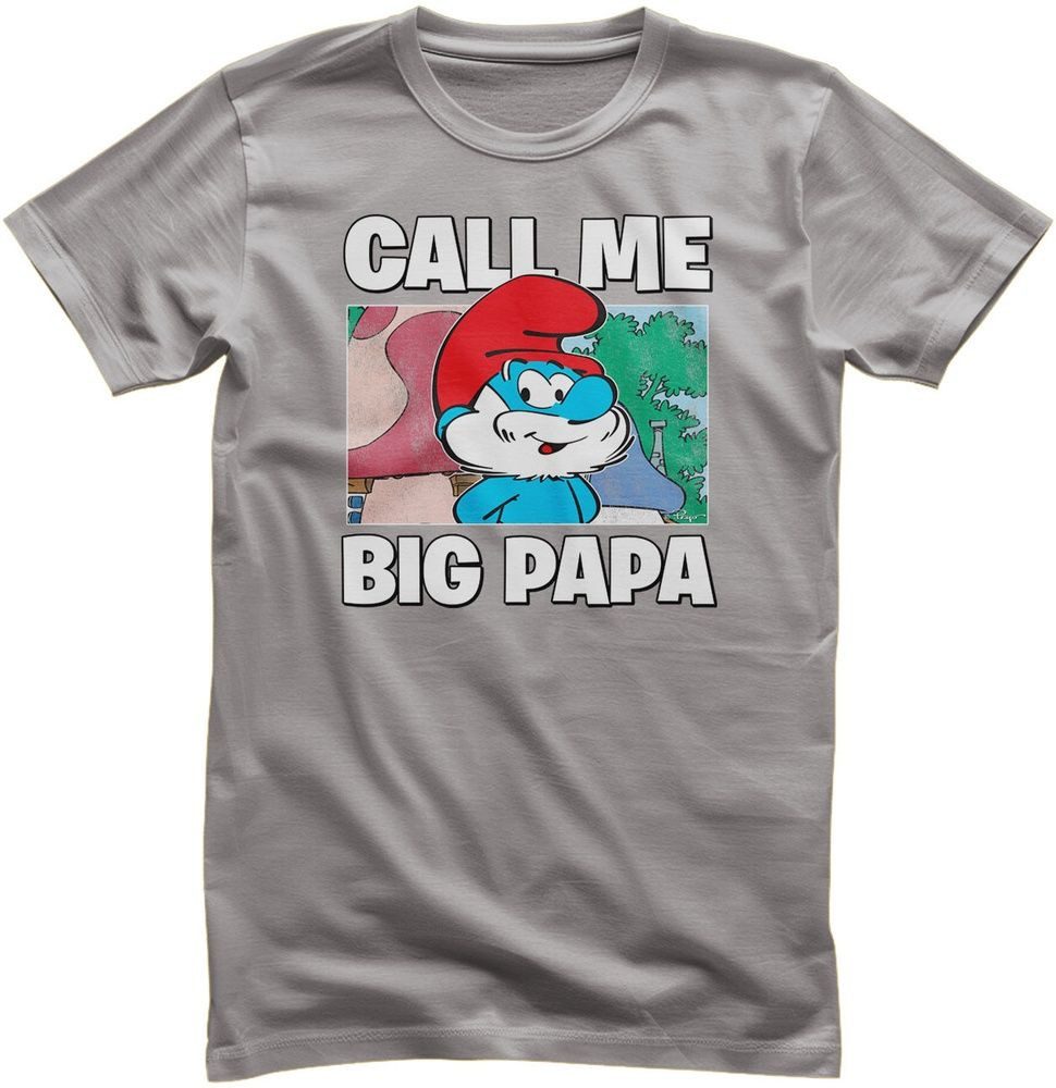 Die Schlümpfe T-Shirt Smurfs - Call Me Big Papa T-Shirt