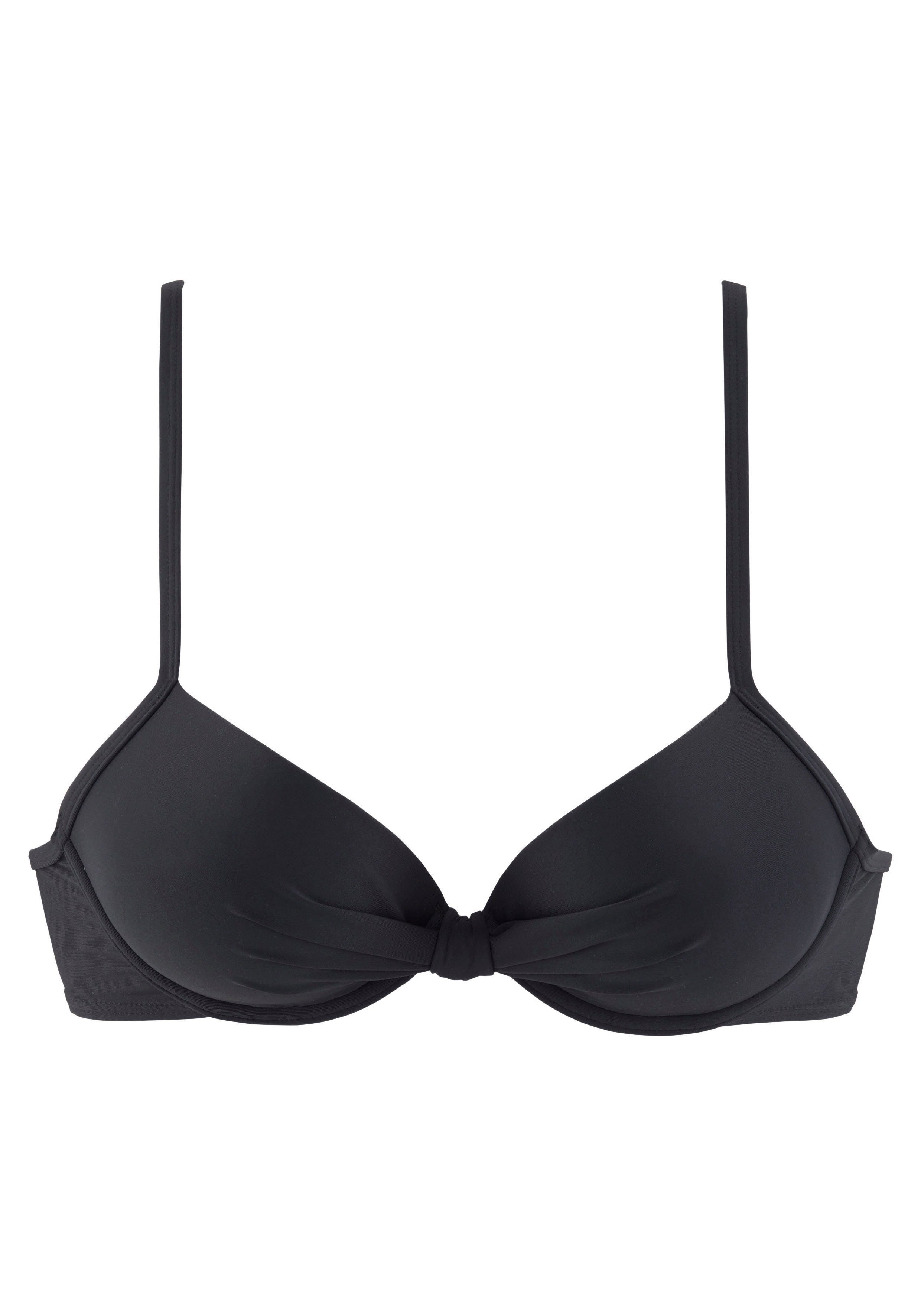 s.Oliver Bügel-Bikini-Top Spain, mit geraffter Mitte günstig online kaufen
