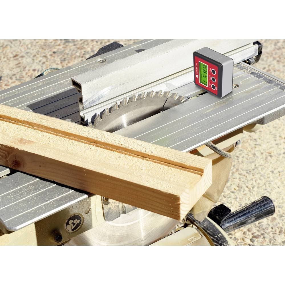 TOOLCRAFT Wasserwaage Digitaler Winkelmesser TO-4988565, mit Magnet