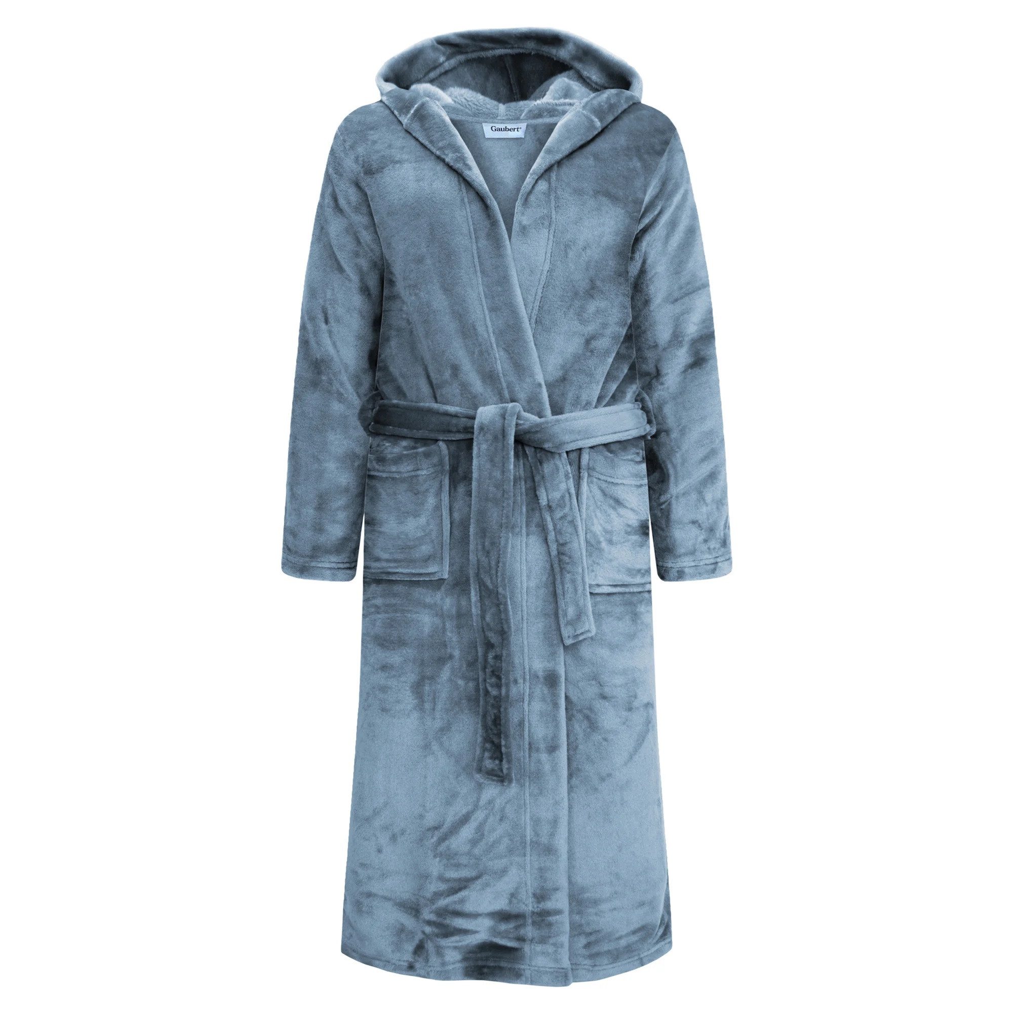 HEAT BOOSTER Unisex-Bademantel GAUBERT Exklusiver Unisex Fleece Bademantel günstig online kaufen