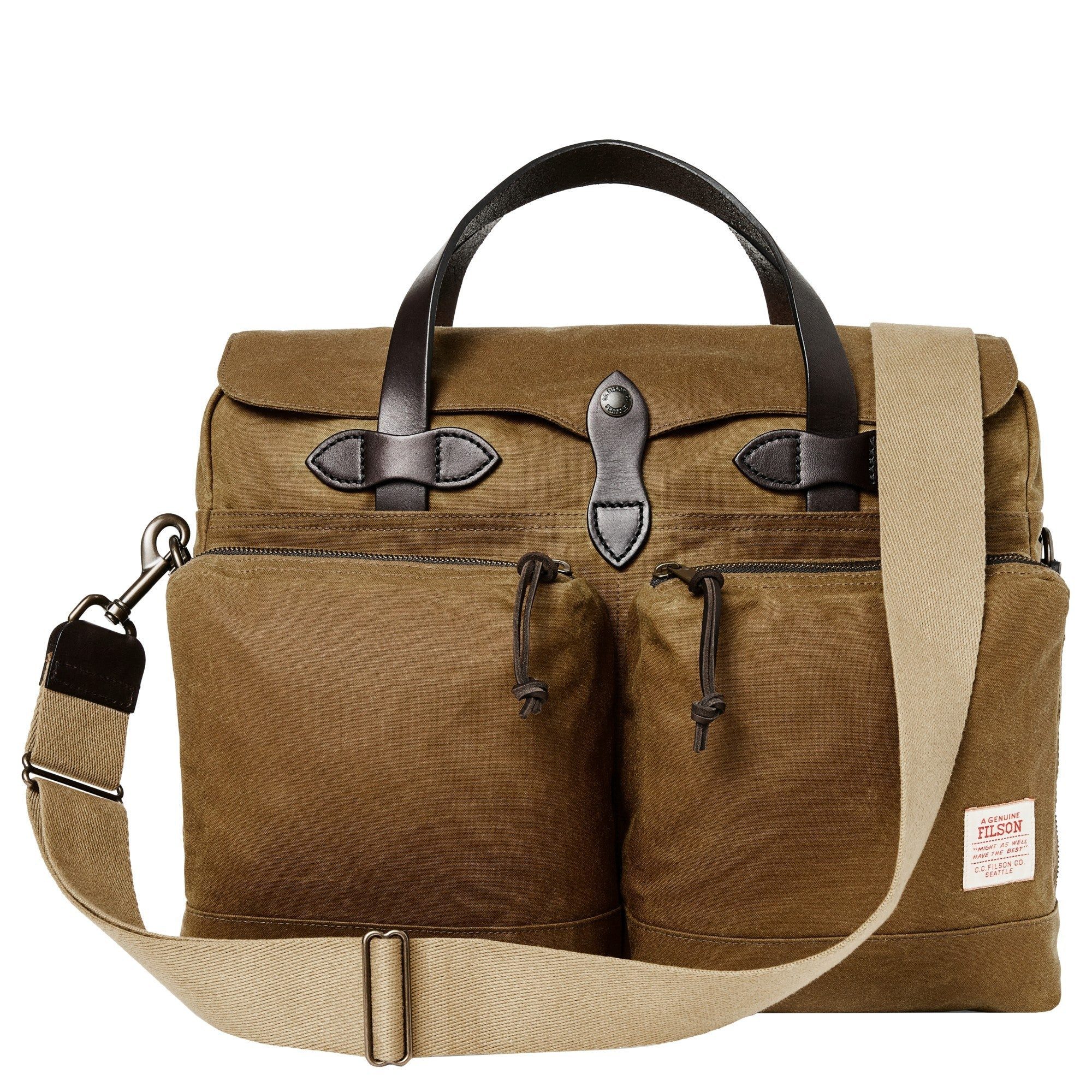 Filson Aktentasche 24 Hour Tin - Aktentasche 16" 43 cm (dark tan)