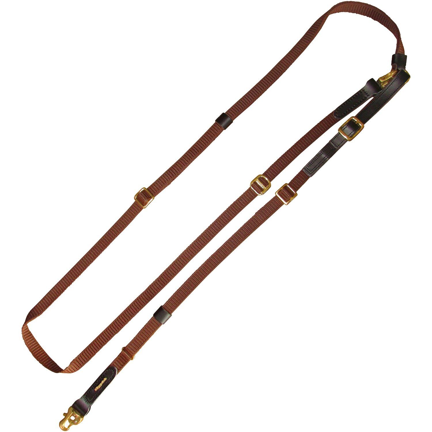 Niggeloh Hundeleine 2 In 1 Braun – Umhängeleine & Führleine In Einem, 3,7 M
