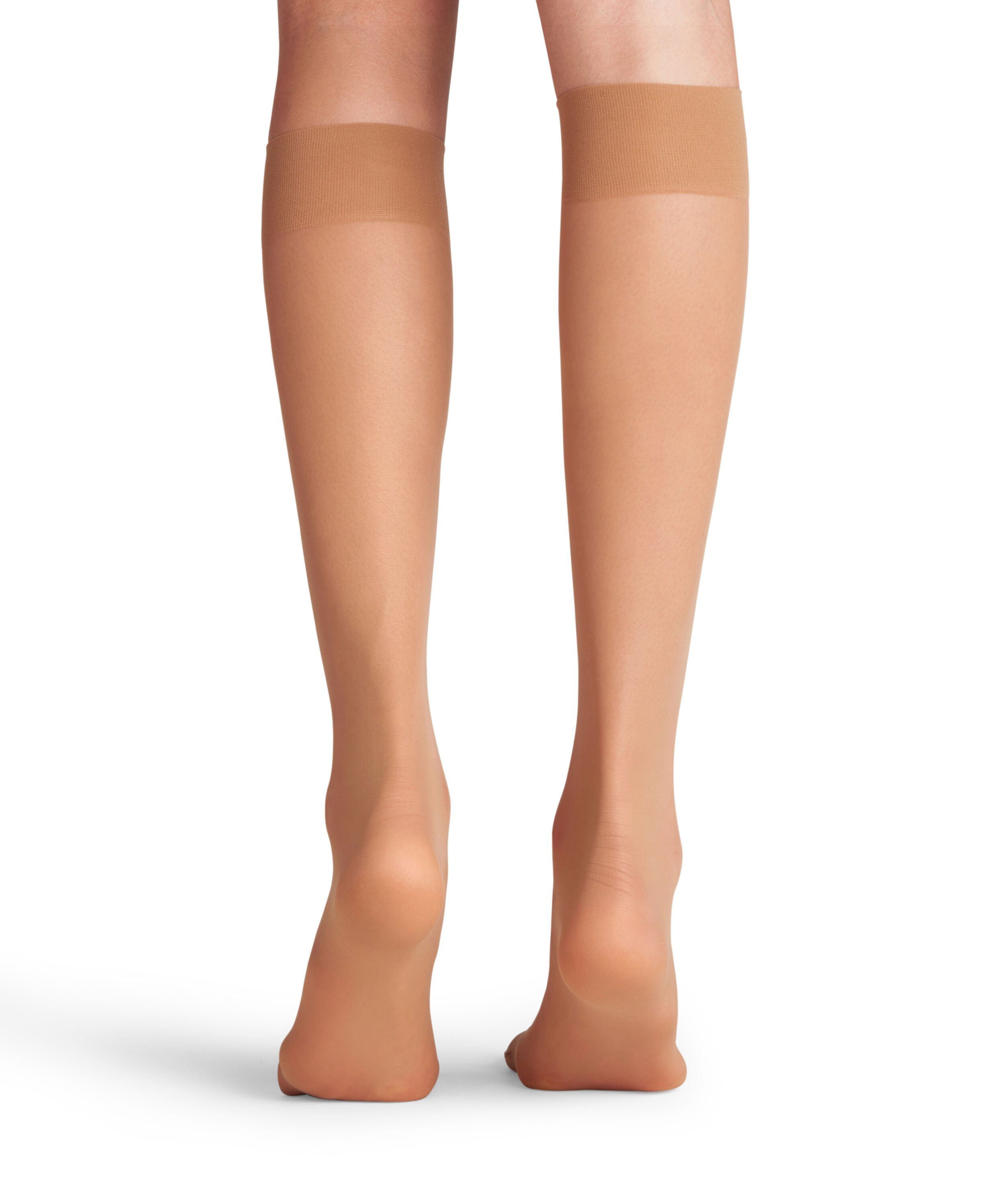 FALKE Feinkniestrümpfe Matt Deluxe Kniestrümpfe 20 (1-Paar) transparent & matt