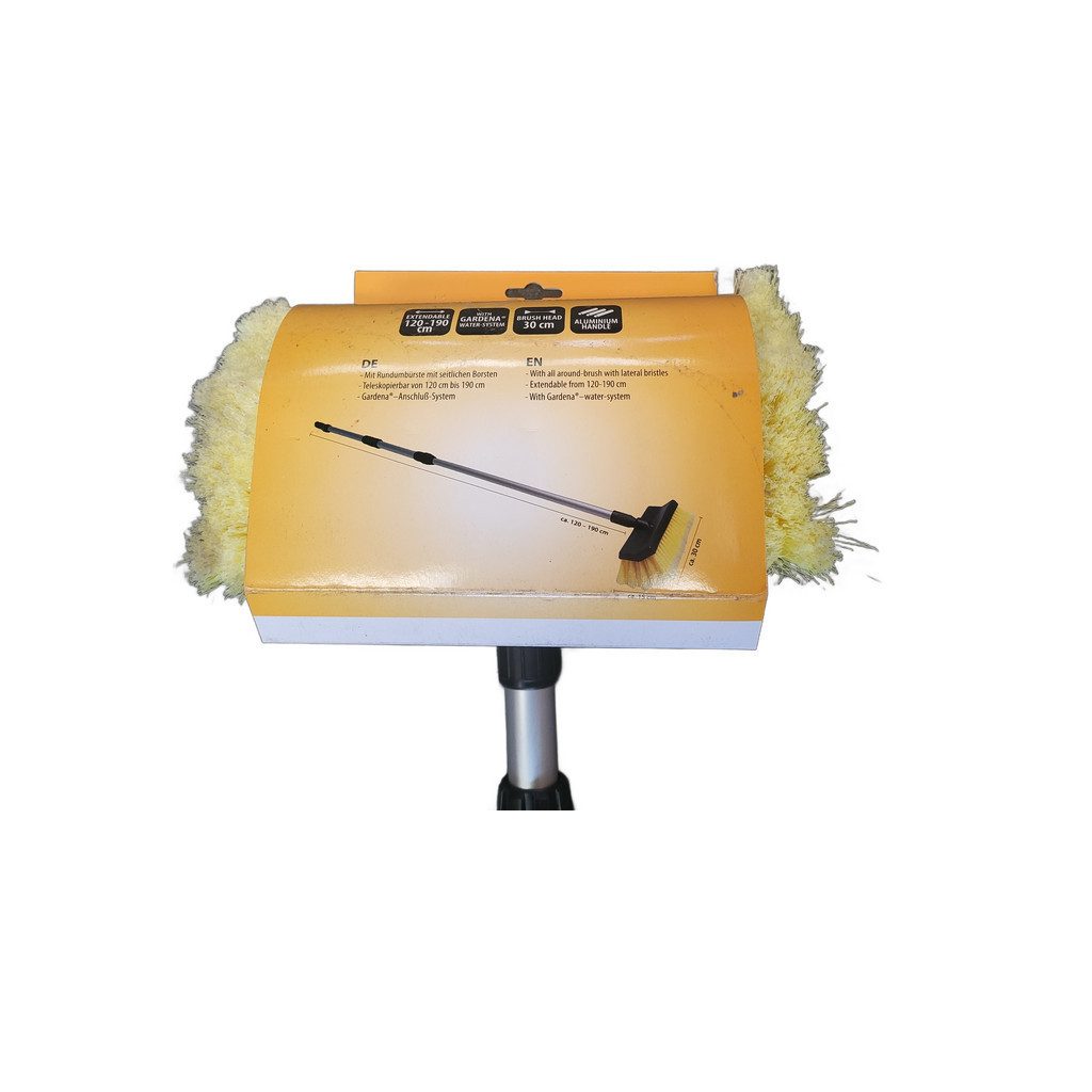 Camp4 Autowaschbürste Camp4 Teleskopbürste Aluminium, Länge verstellbar von 1,2 bis 1,9 m