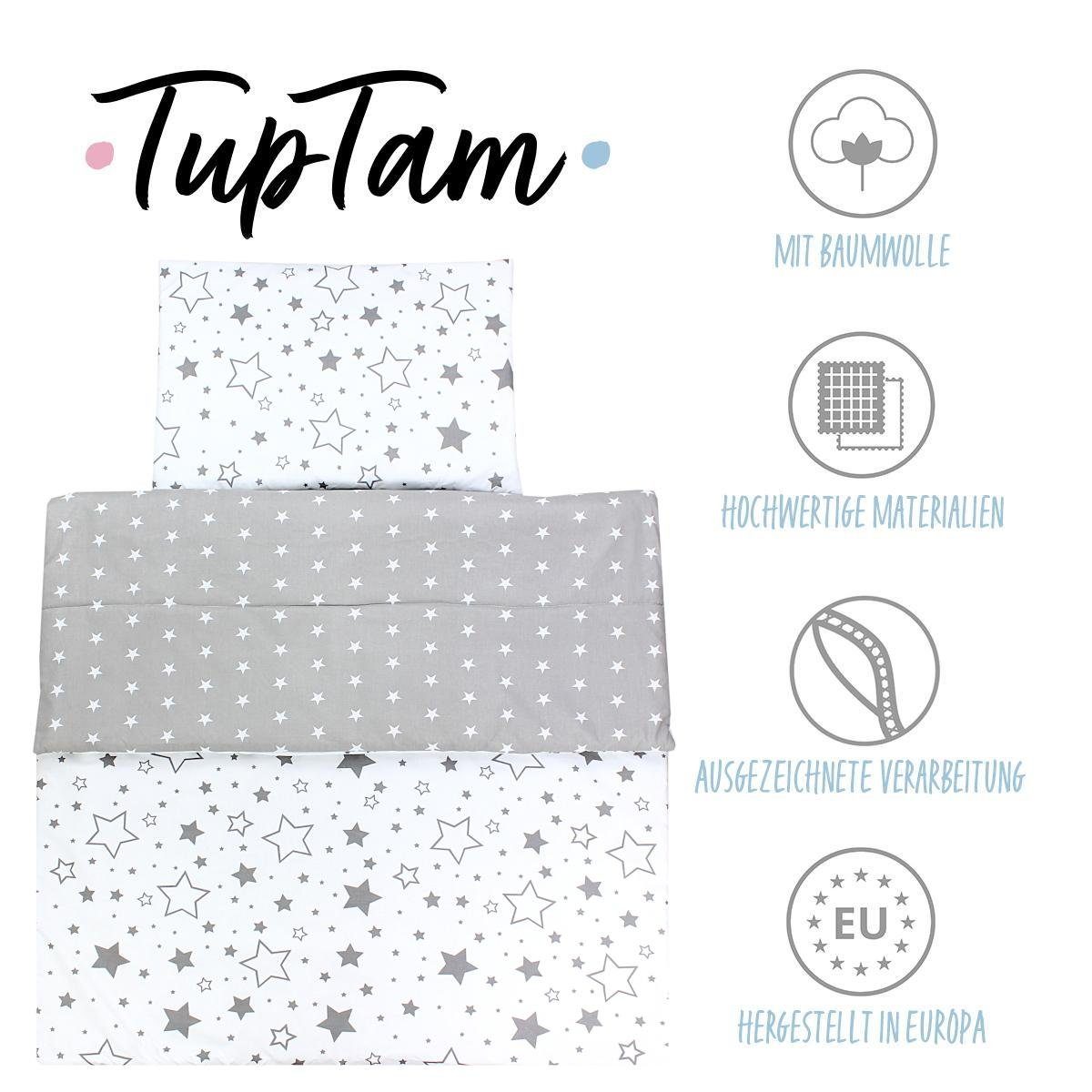 TupTam Kinderbettdecke Kinder Gemusterte Bettdecken Set Ganzjahresdecke Kop günstig online kaufen