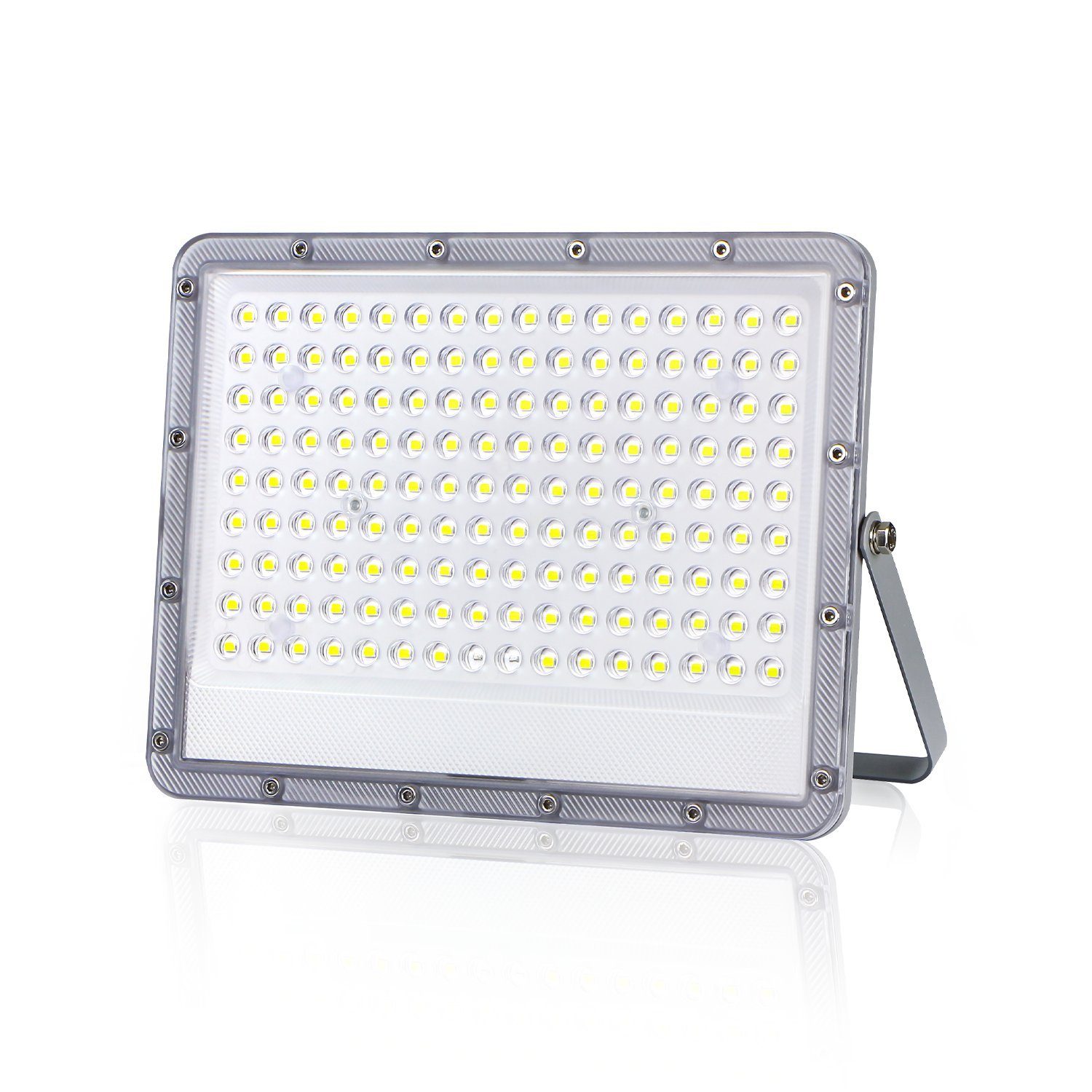Aigostar LED Flutlichtstrahler 2000 200W Solarpanel mit 6500K Kaltweiß LED-Flutlicht Lumen