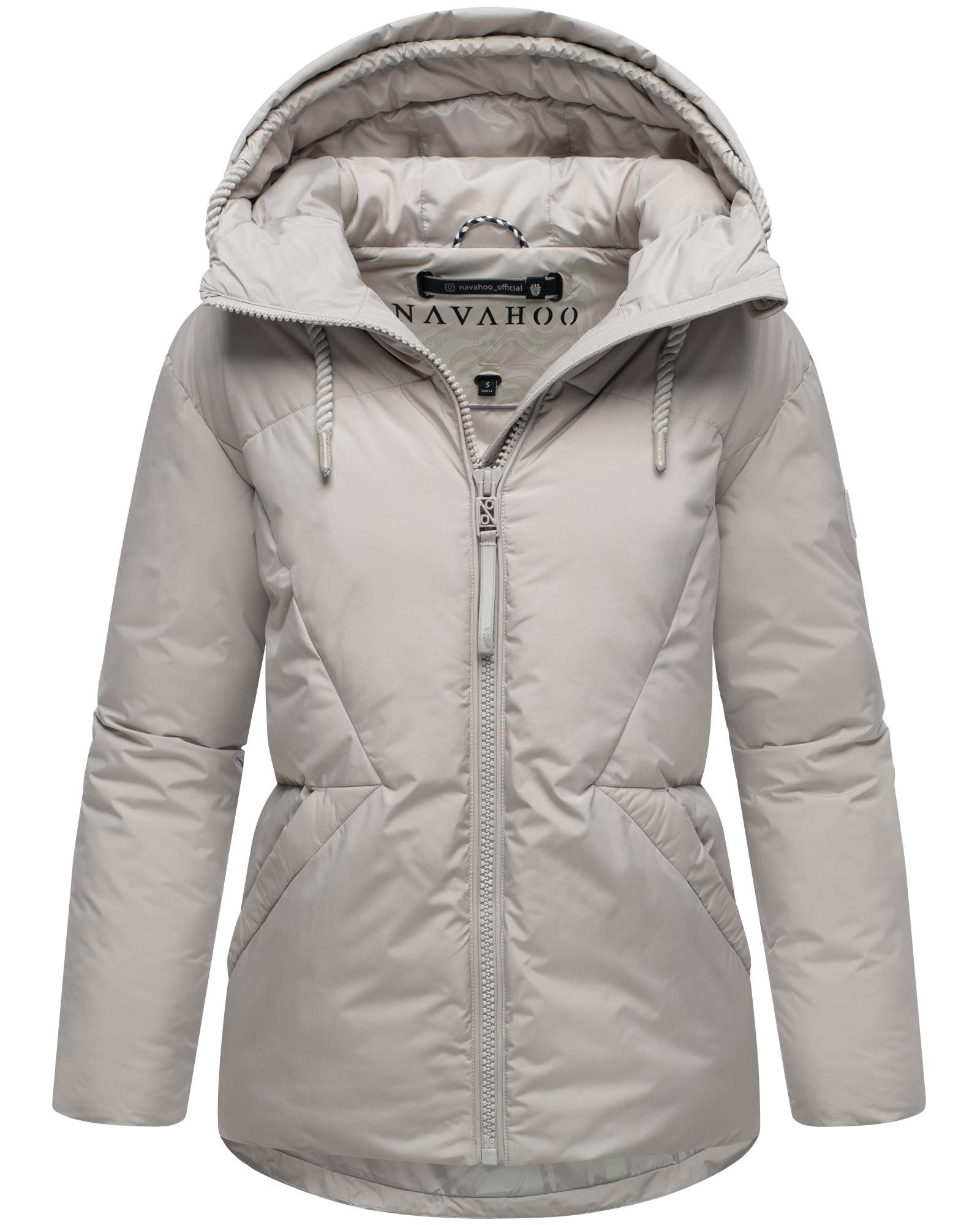 Navahoo Steppjacke Pastellzauber 14 Winterjacke mit Kapuze