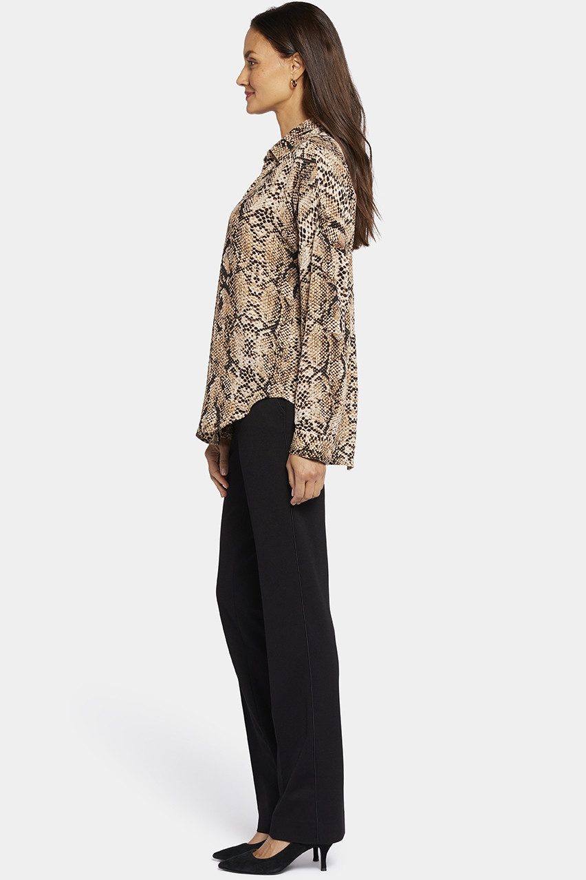 NYDJ Blusentop Becky Blouse Tierprint