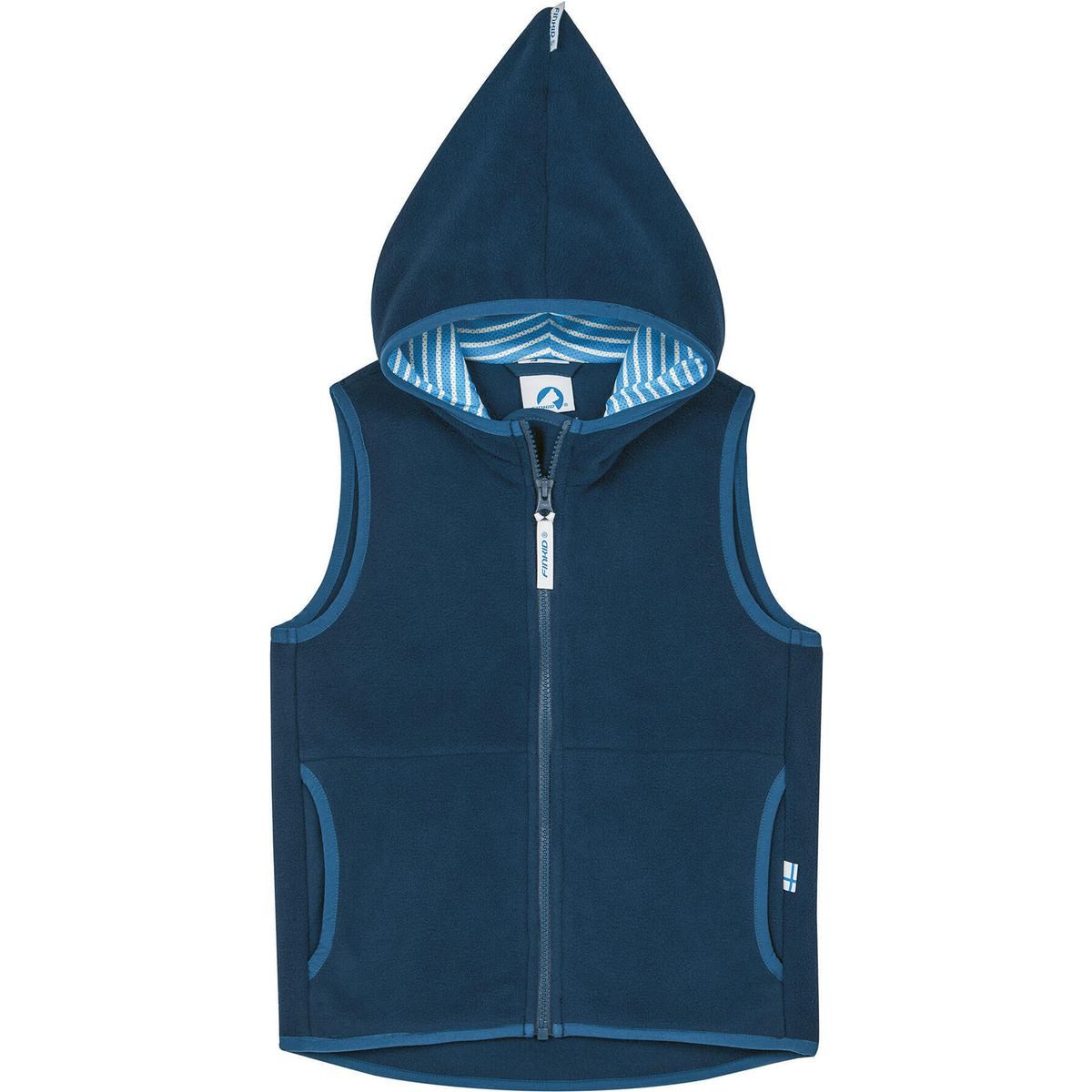 Finkid Funktionsweste Poppeli Vielseitige, atmungsaktive Fleeceweste mit Zip-In-Funktion und