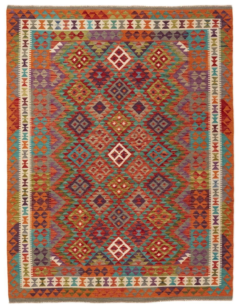 Orientteppich Kelim Afghan 189x247 Trading, Nain mm 3 Handgewebter Orientteppich, rechteckig, Höhe