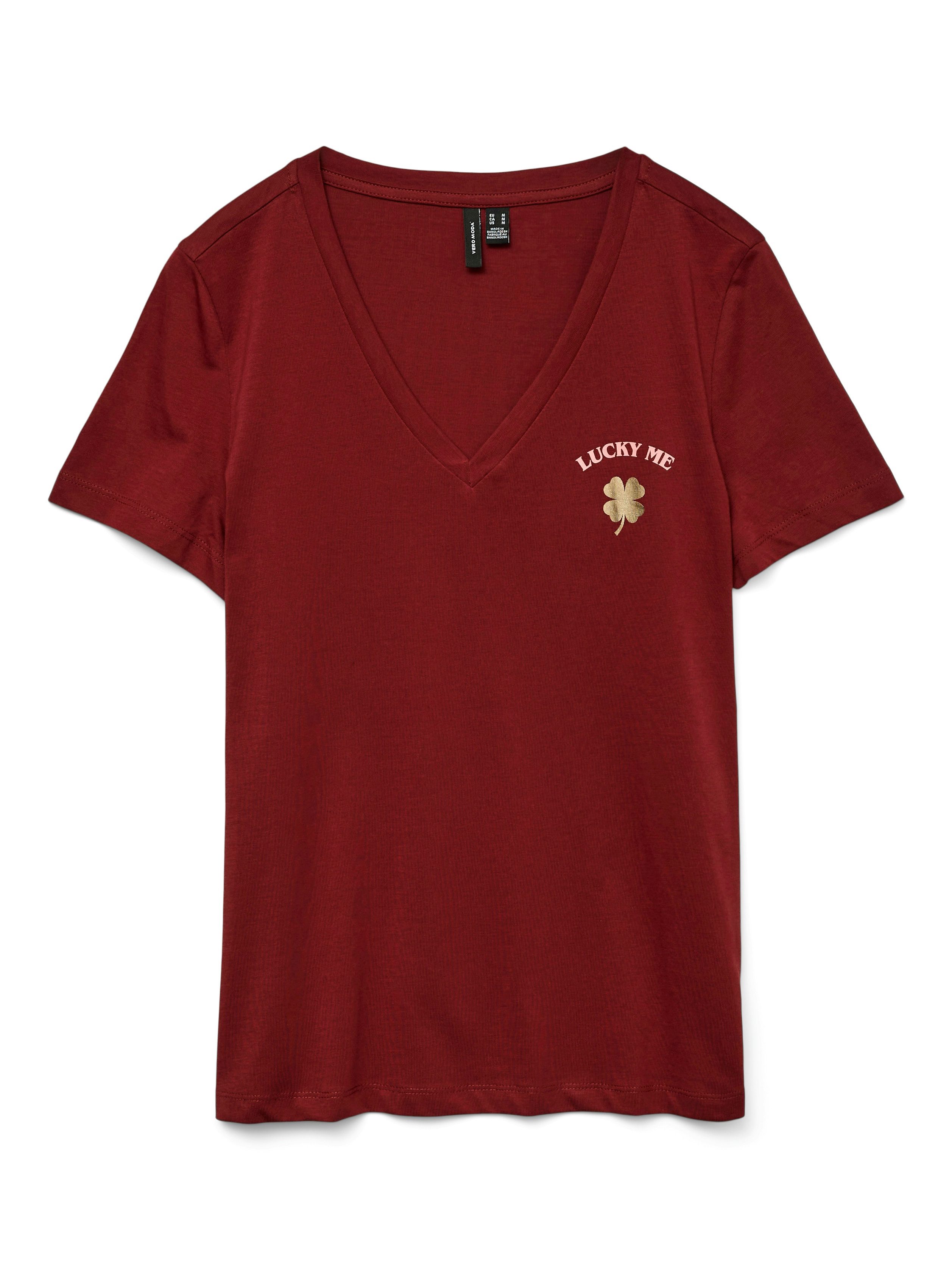 Vero Moda T-Shirt VMEDA VANESSA SS TOP BOX JRS GA – Bild 3 von 3