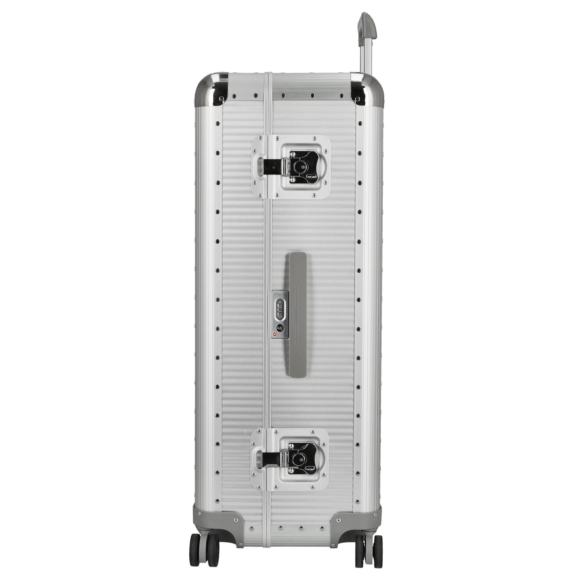 FPM Koffer Milano Bank S aluminum Spinner 84 - 4-Rollen-Trolley 85 cm (moonlight, 4 Rollen Rollen