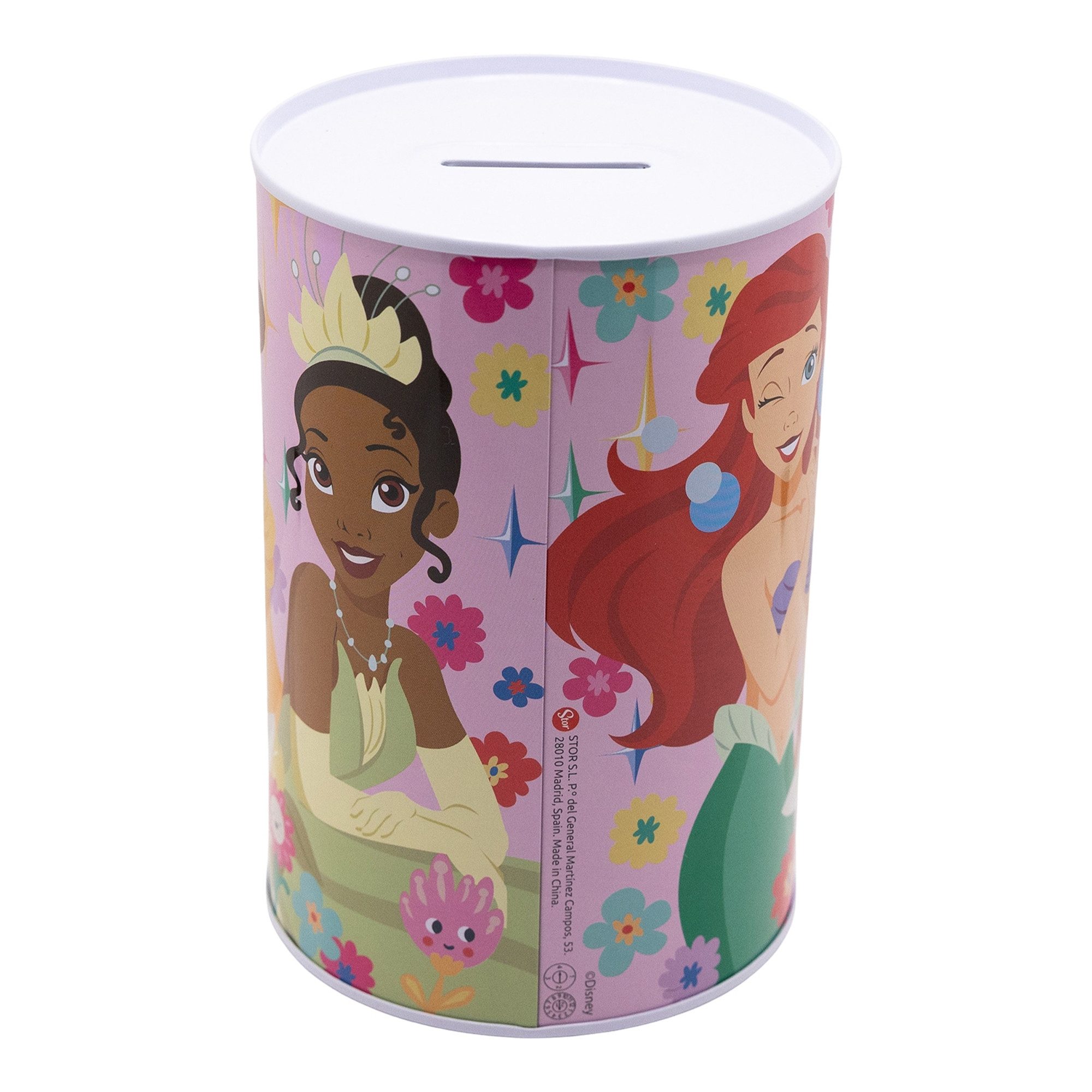 Disney Spardose Disney Prinzessinnen Princess Kinder XL Spardose aus Weißblech 1000 ml
