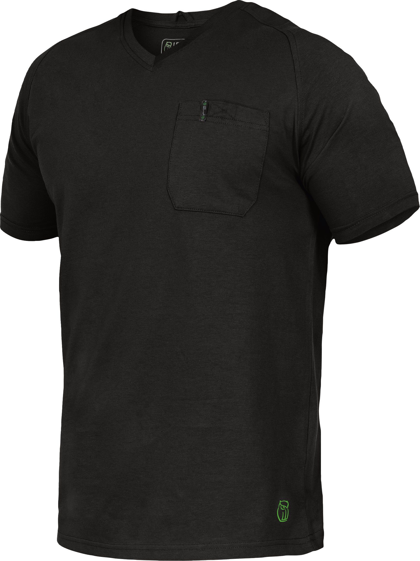 Herren T-Shirt Leibwächter Flex-Line T-Shirt schwarz