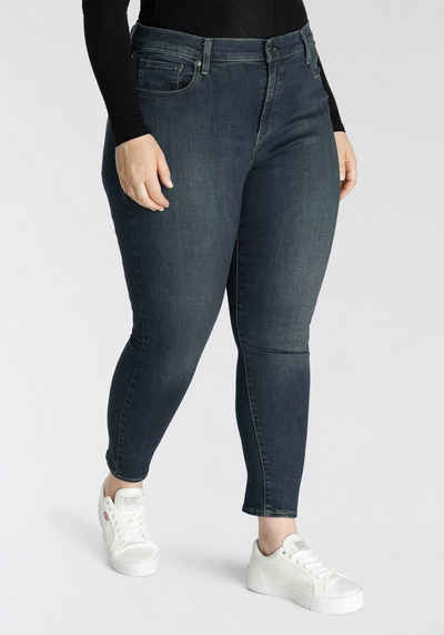 Levi's® Plus Skinny-fit-Jeans 721 PL HI RISE SKINNY sehr figurbetonter Schnitt