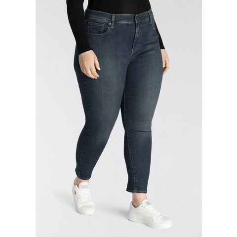 Levi's® Plus Skinny-fit-Jeans 721 PL HI RISE SKINNY sehr figurbetonter Schnitt