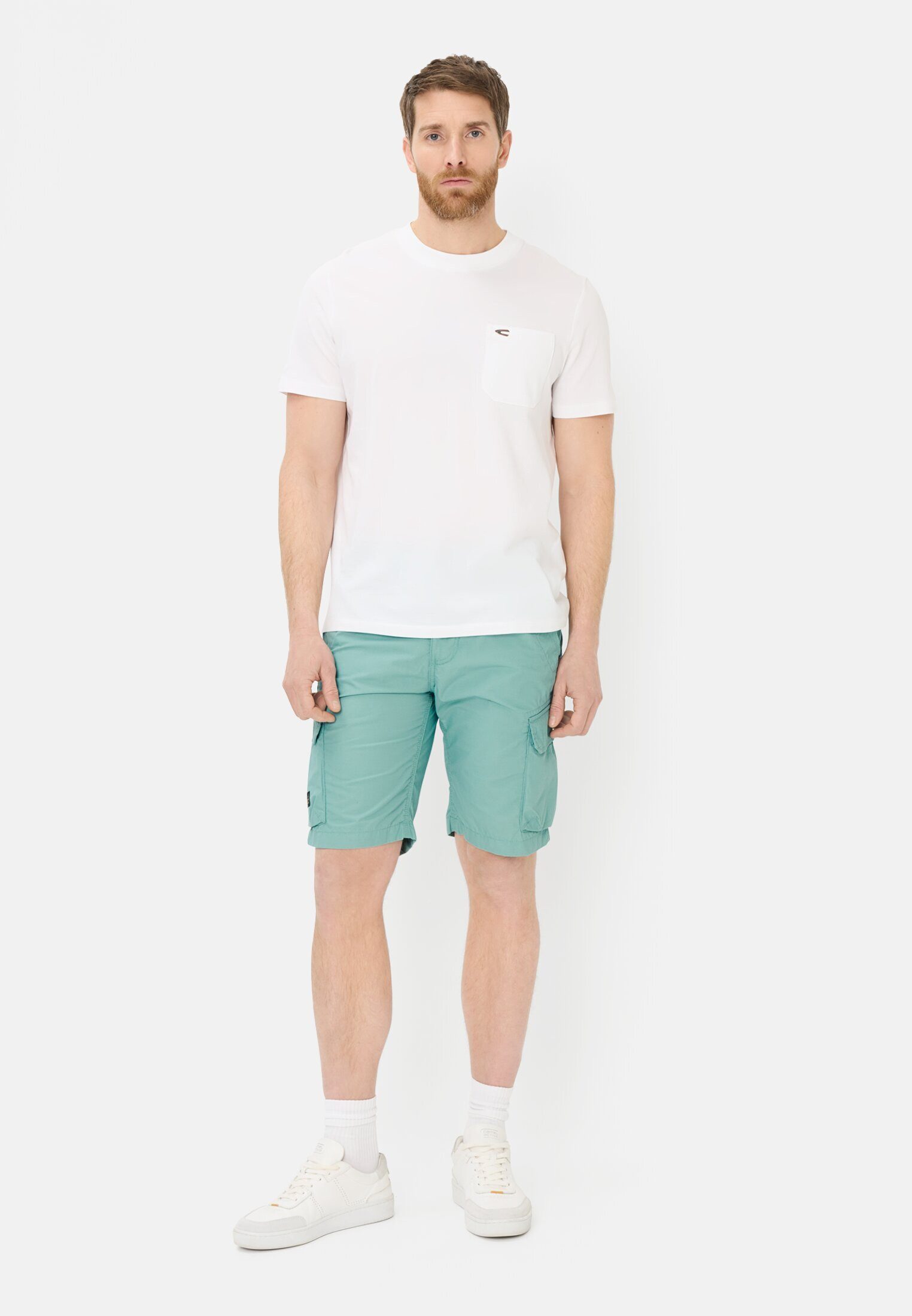 camel active Cargoshorts aus reiner Baumwolle