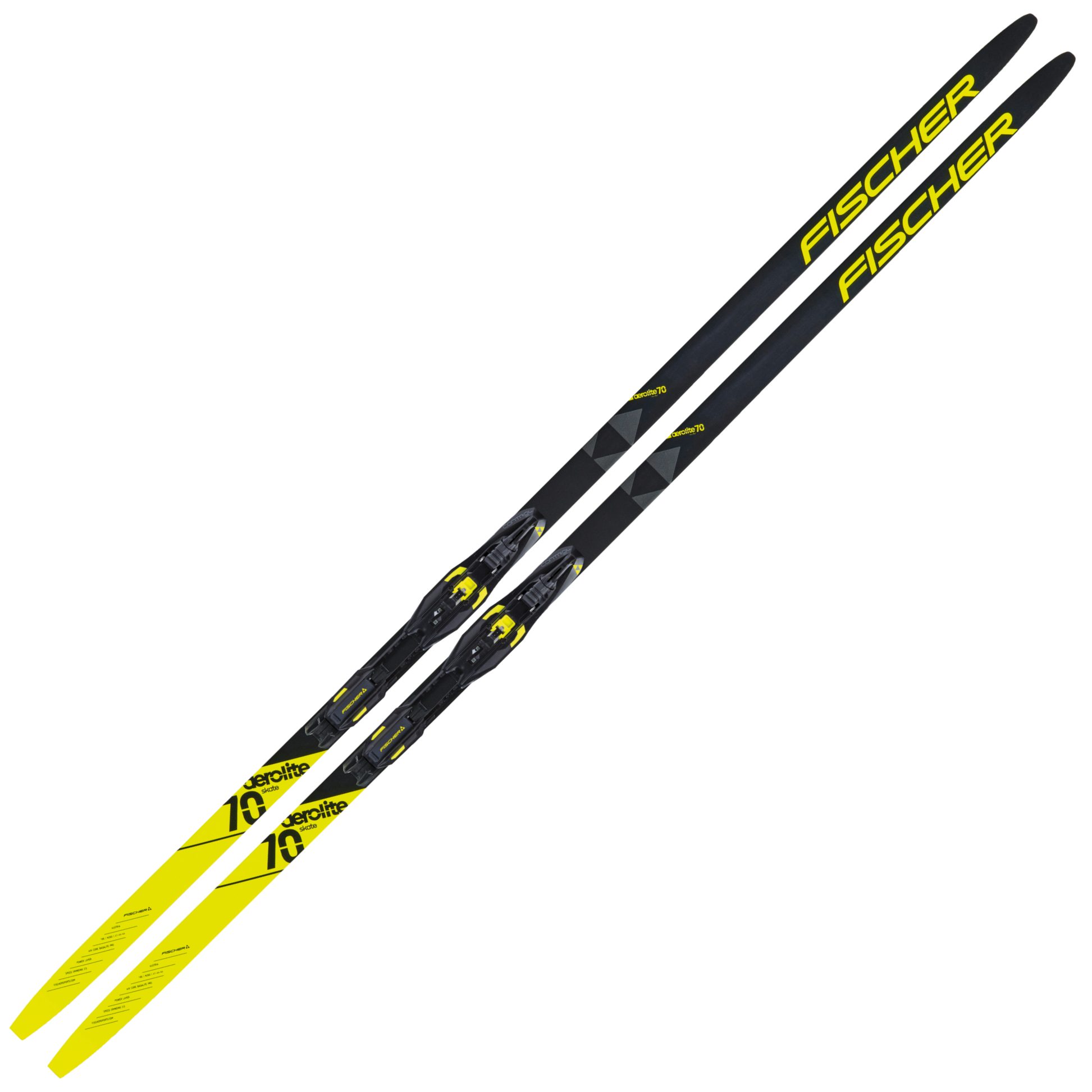 Ski Sports BDG Fischer SET Aerolite Fischer / 70 Skate MEDIUM -