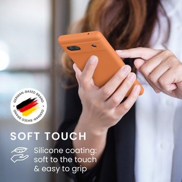 kwmobile Handyhülle Hülle für Google Pixel 6a, Hülle Silikon gummiert - Handyhülle - Handy Case Cover