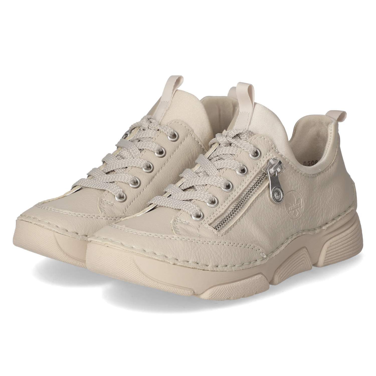 Rieker Rieker - female - 45973-60 - Textil & Synthetik - beige Schnürschuh günstig online kaufen