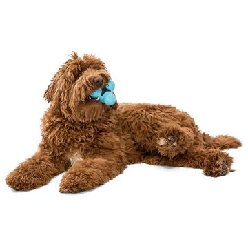 West Paw Hunde-Ballschleuder Hundespielzeug mit Zogoflex Tux Marineblau S