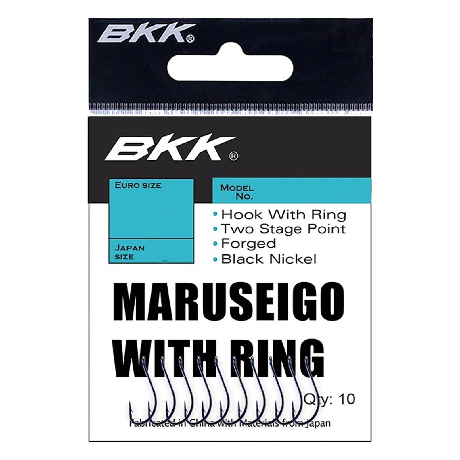 Einzelhaken BKK #6 Diamond Zander für Wurmhaken, BKK Maruseigo-R