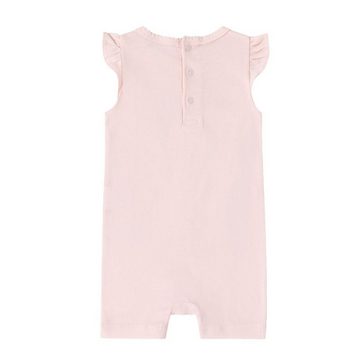 suebidou Kurzoverall Strampler Pyjama für Babys/Kleinkinder mit süßem Print rosa Print