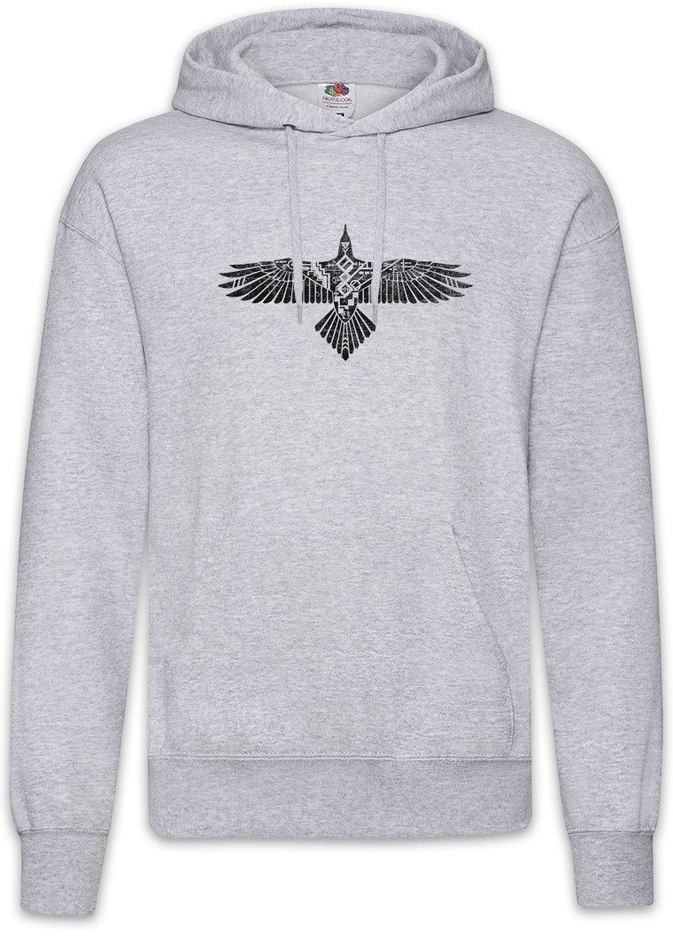 Hoodie Robot Raven Herren Hoodie Roboter Rabe Raben Technologie Technology