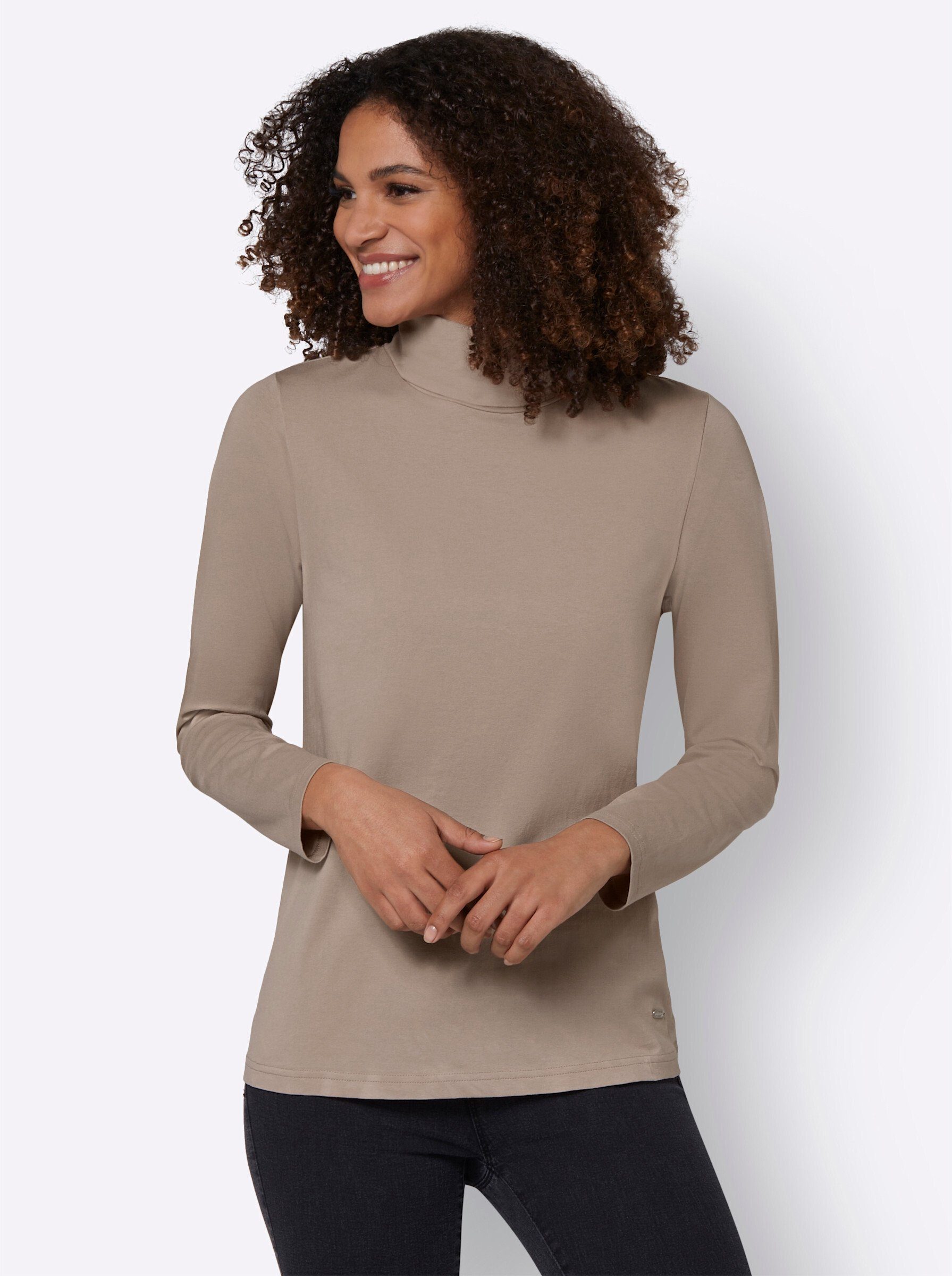 Witt T-Shirt Rollkragen-Shirt Langarm günstig online kaufen