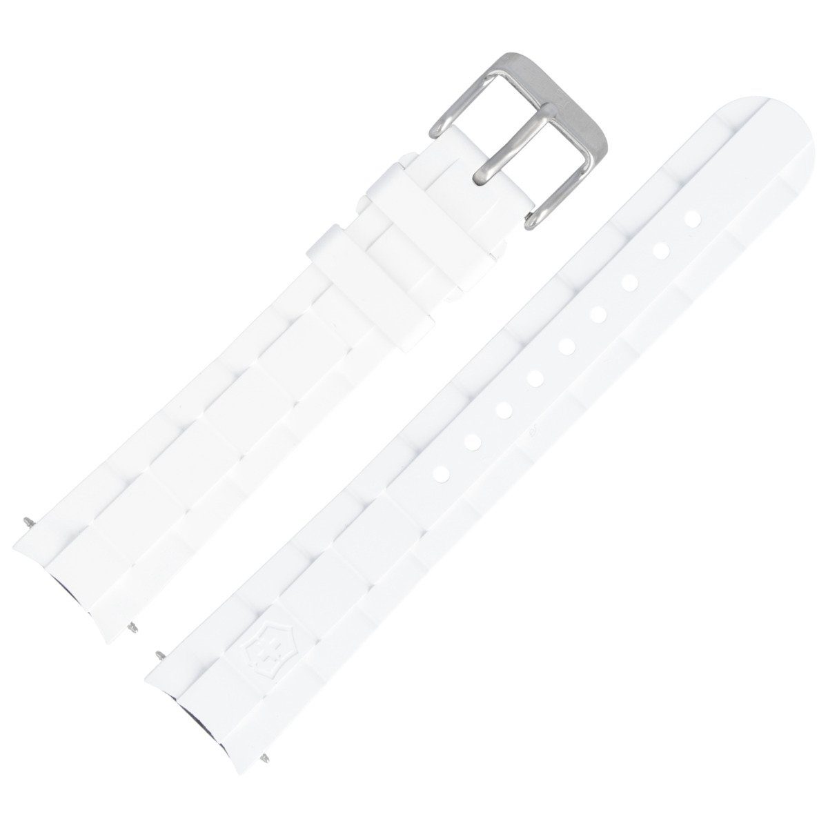 Victorinox Uhrenarmband 18mm Kunststoff Weiss 4317