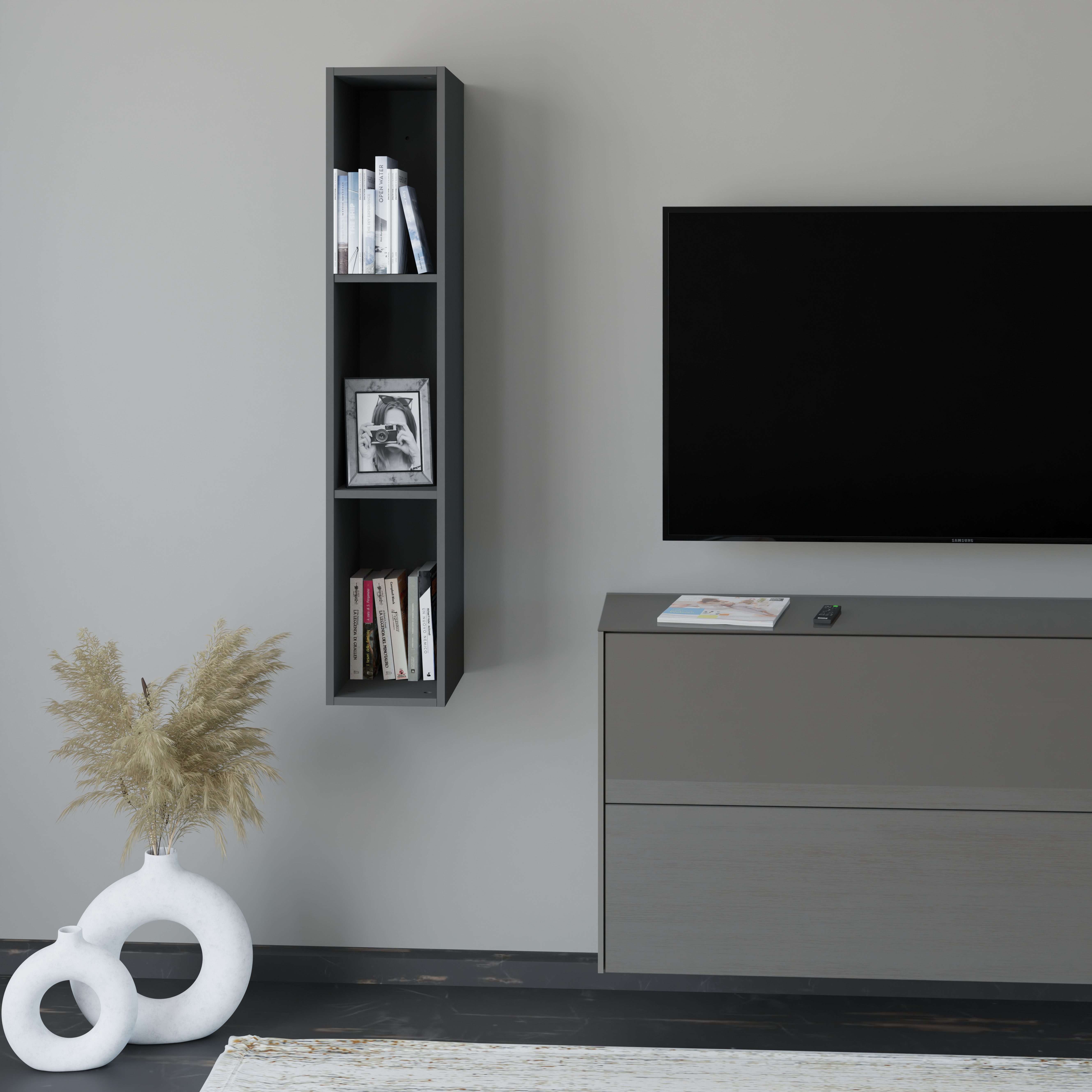 set one by Musterring Wandregal Reno, 1-tlg., Senkrecht oder waagerecht montierbar