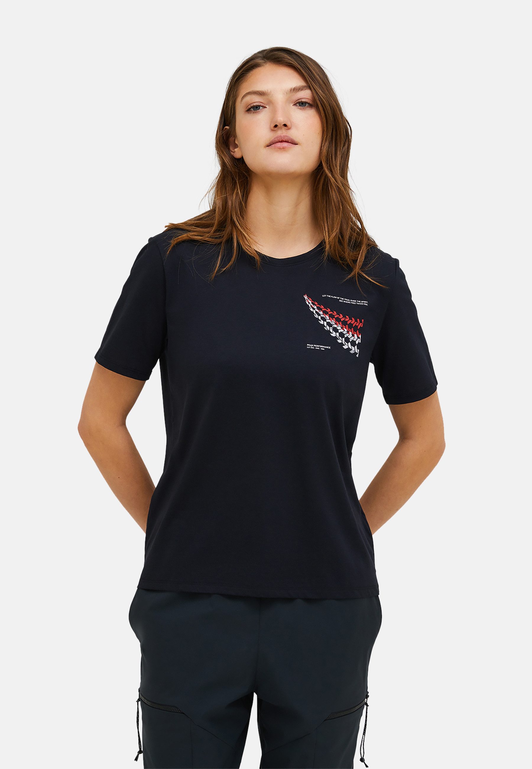 Peak Performance T-Shirt W Explore Graphic Tee