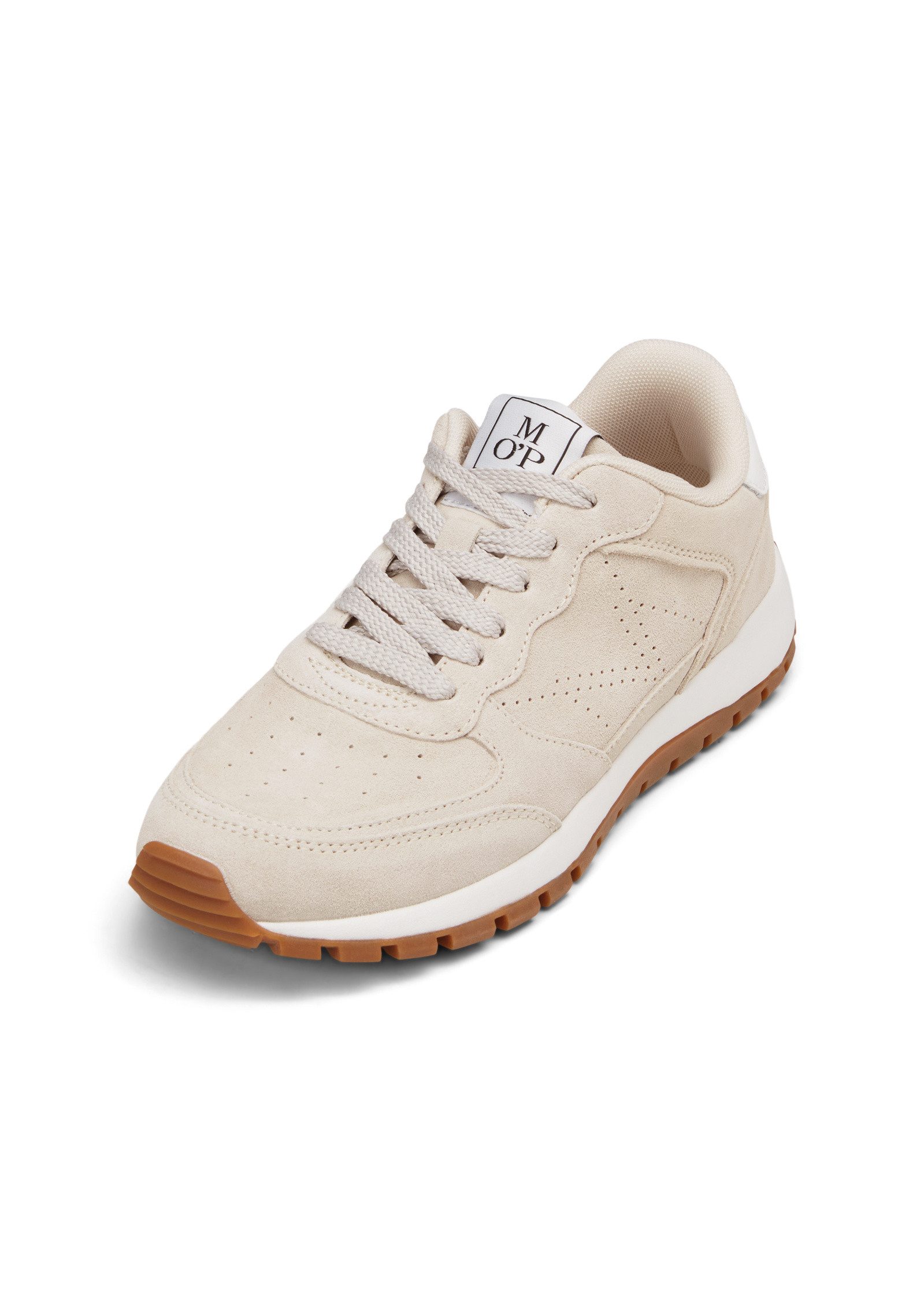 aus softem Veloursleder Sneaker