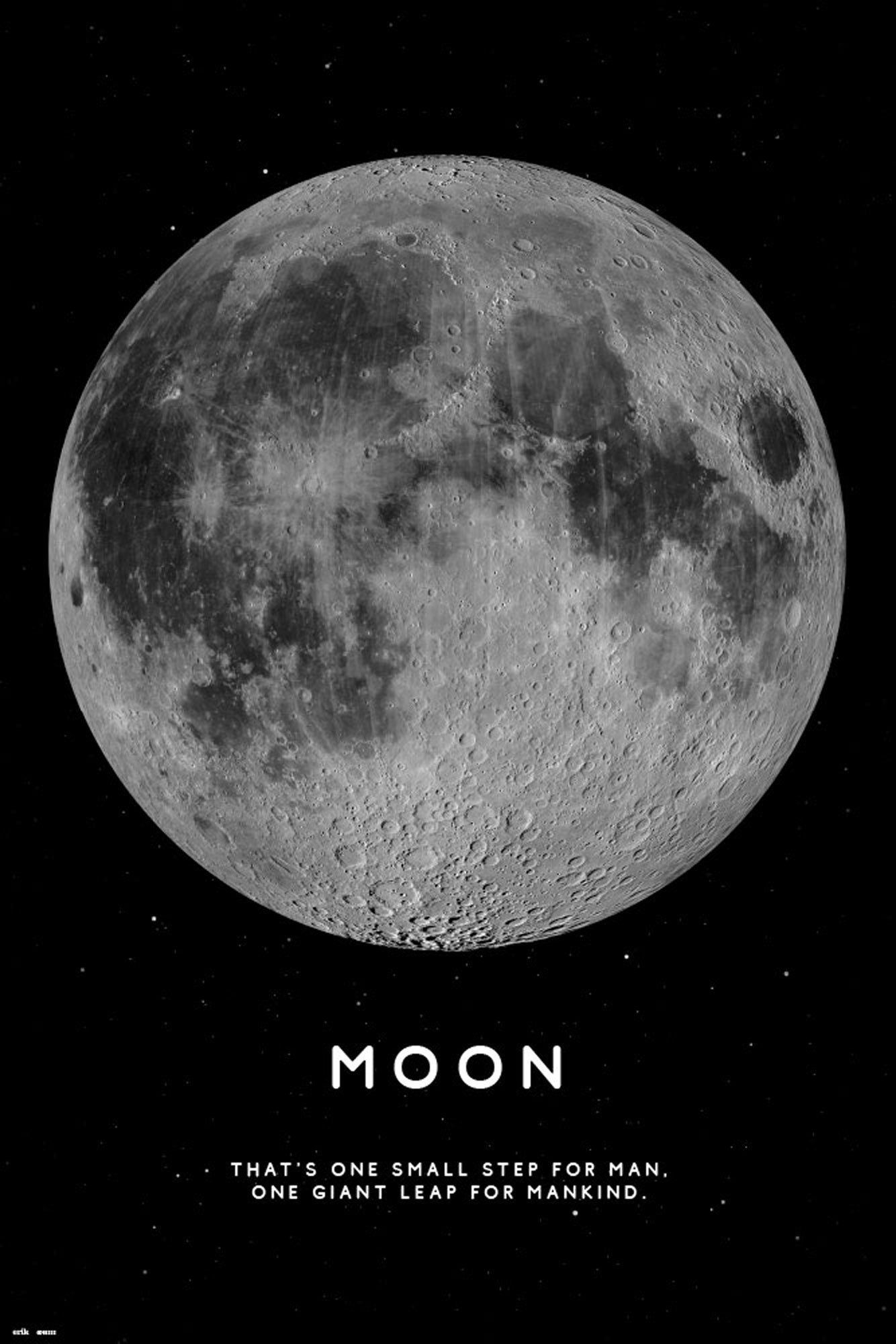 empireposter Poster Space And Universe - Poster - Moon