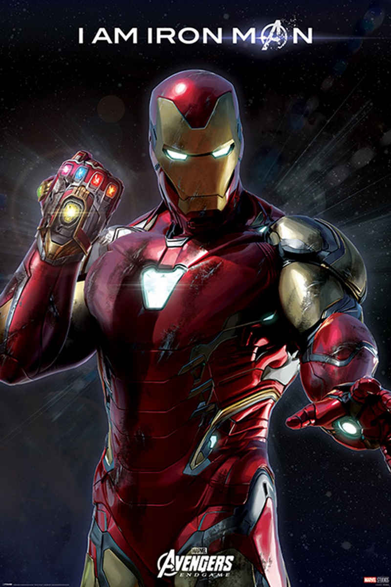 PYRAMID Poster Avengers: Endgame Poster I Am Iron Man 61 x 91,5 cm