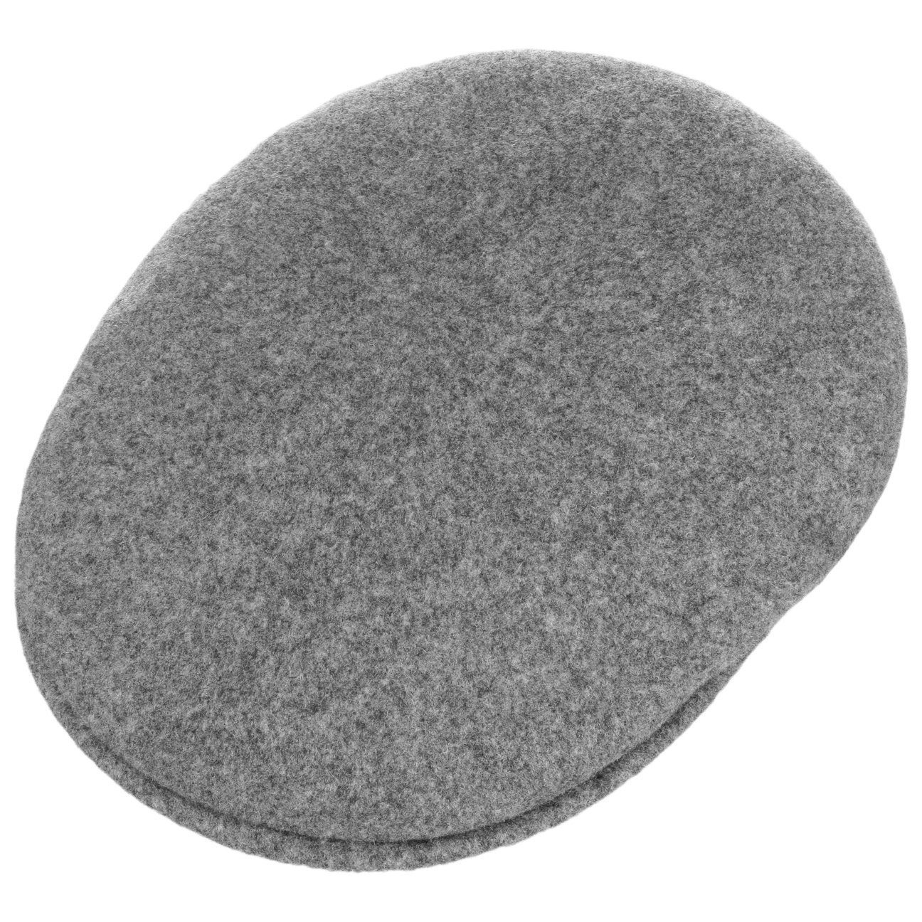 Schirm Cap Flat mit grau (1-St) Kangol Schiebermütze