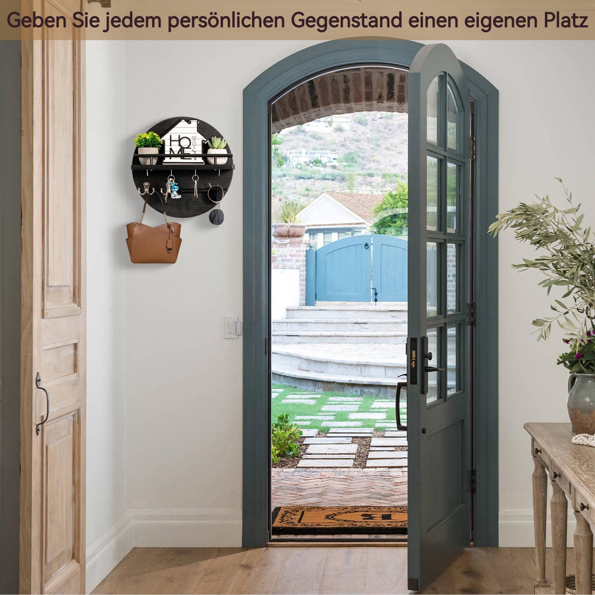 BlingBin Schlüsselbrett Wandmontage Schlüsselhalter mit Postfach günstig online kaufen