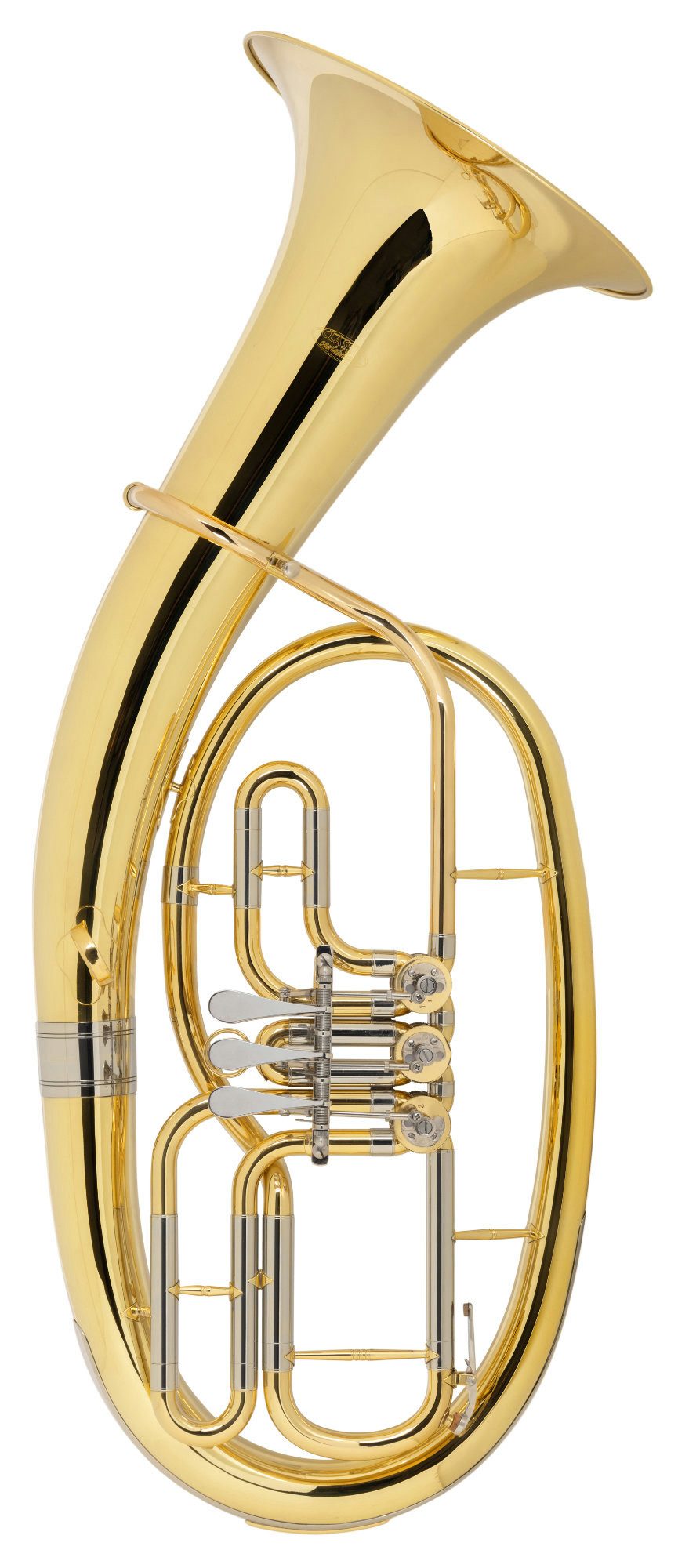 Classic Cantabile Horn TH-33 Tenorhorn Bb, Spar-Set, inkl. Leichtkoffer, Doppel-Kugelgelenke