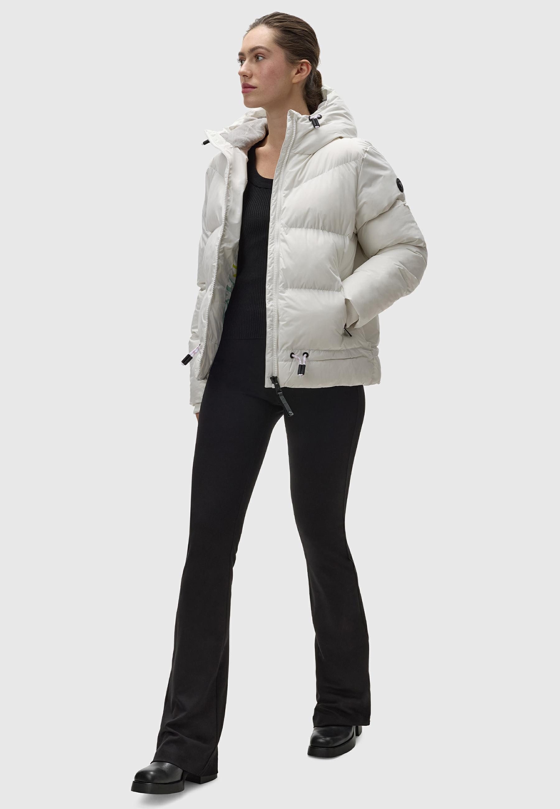 Ragwear Steppjacke Briony Wasserdichte Damen Winterjacke mit Kapuze
