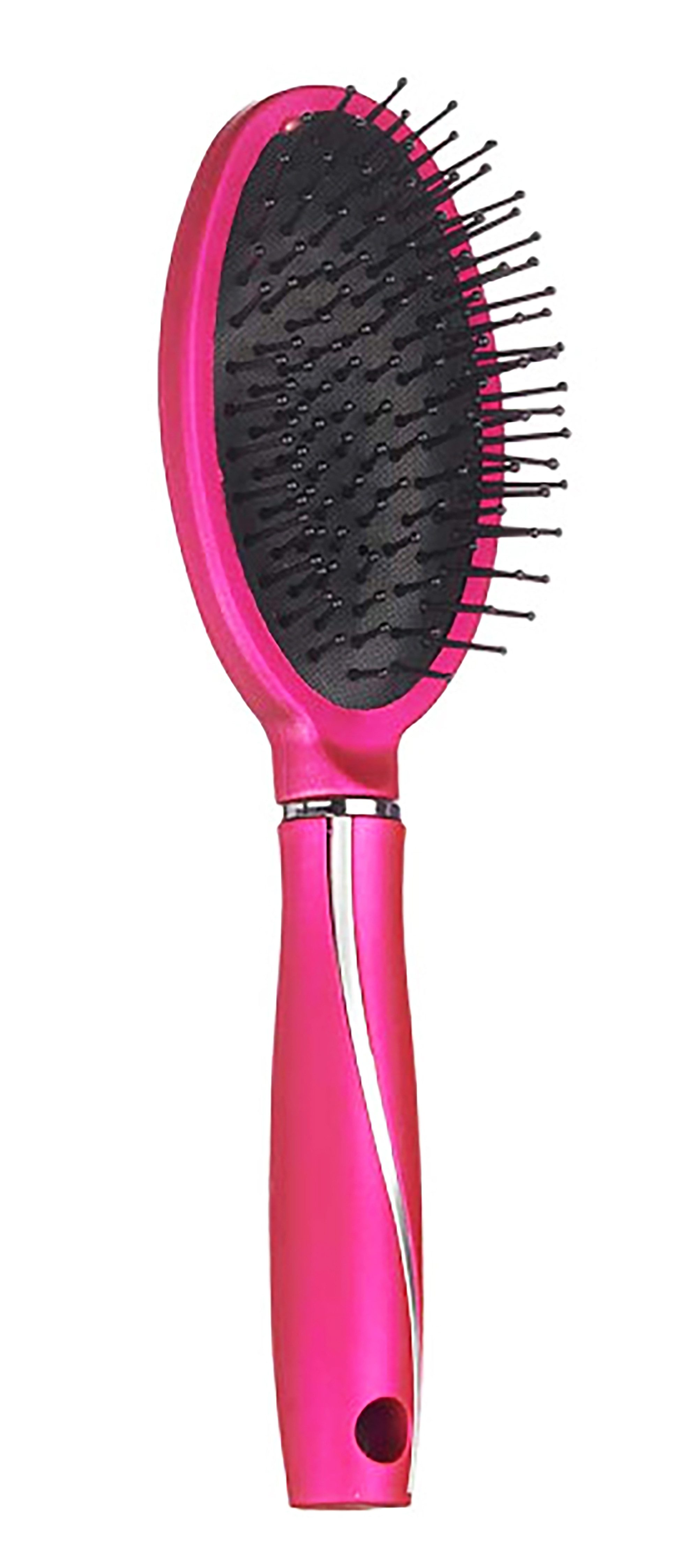 Berilo Haarbürste HAARBÜRSTE 25cm Massagebürste Noppenbürste Entwirrbürste (Pink-08), Haarbürsten Bürste Kamm
