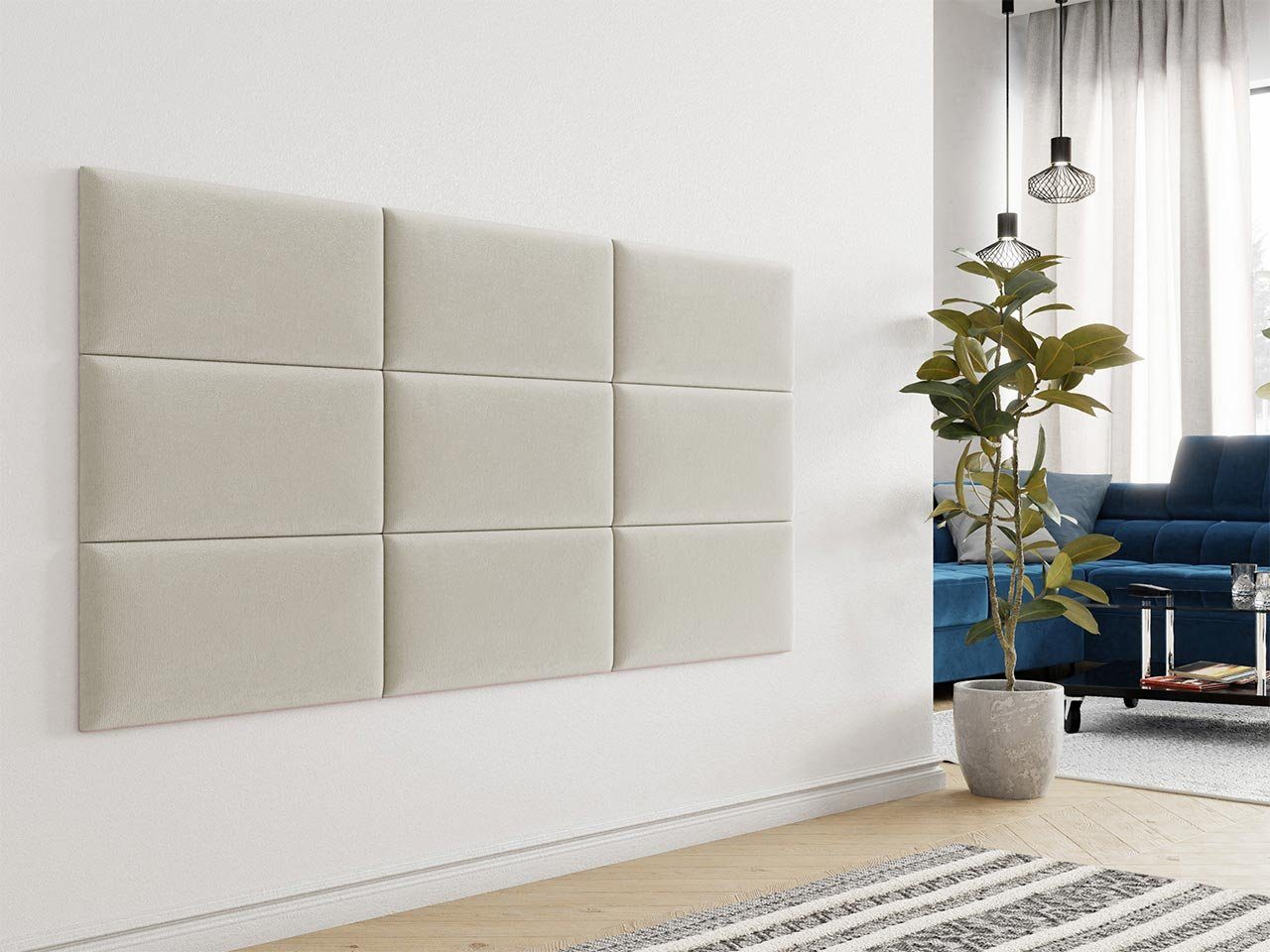 MIRJAN24 Wandpaneel Pag 60x30, Gepolstert Wandpaneel günstig online kaufen